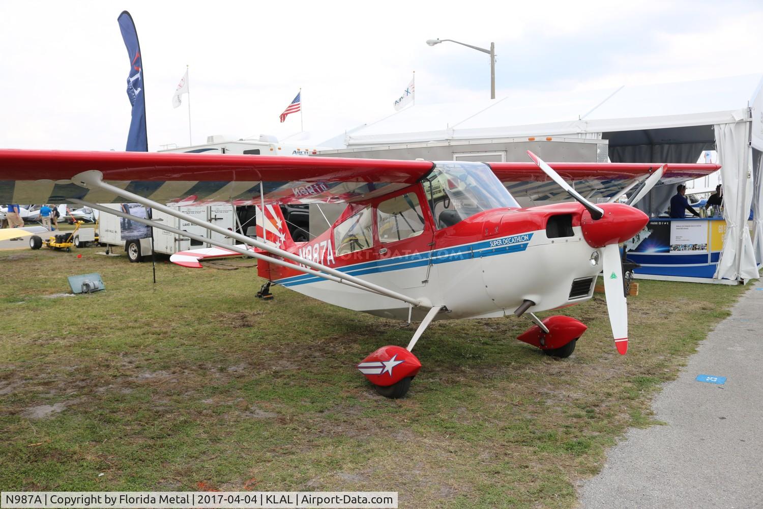 N987A, 2003 American Champion 8KCAB Decathlon C/N 921-2003, American Champion 8KCAB