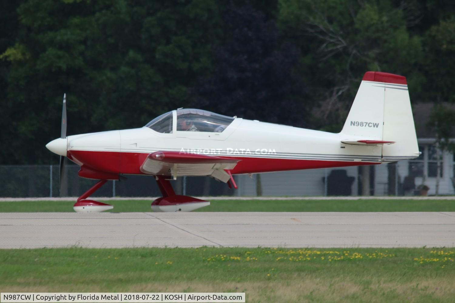N987CW, 2004 Vans RV-7A C/N 71185, RV-7A