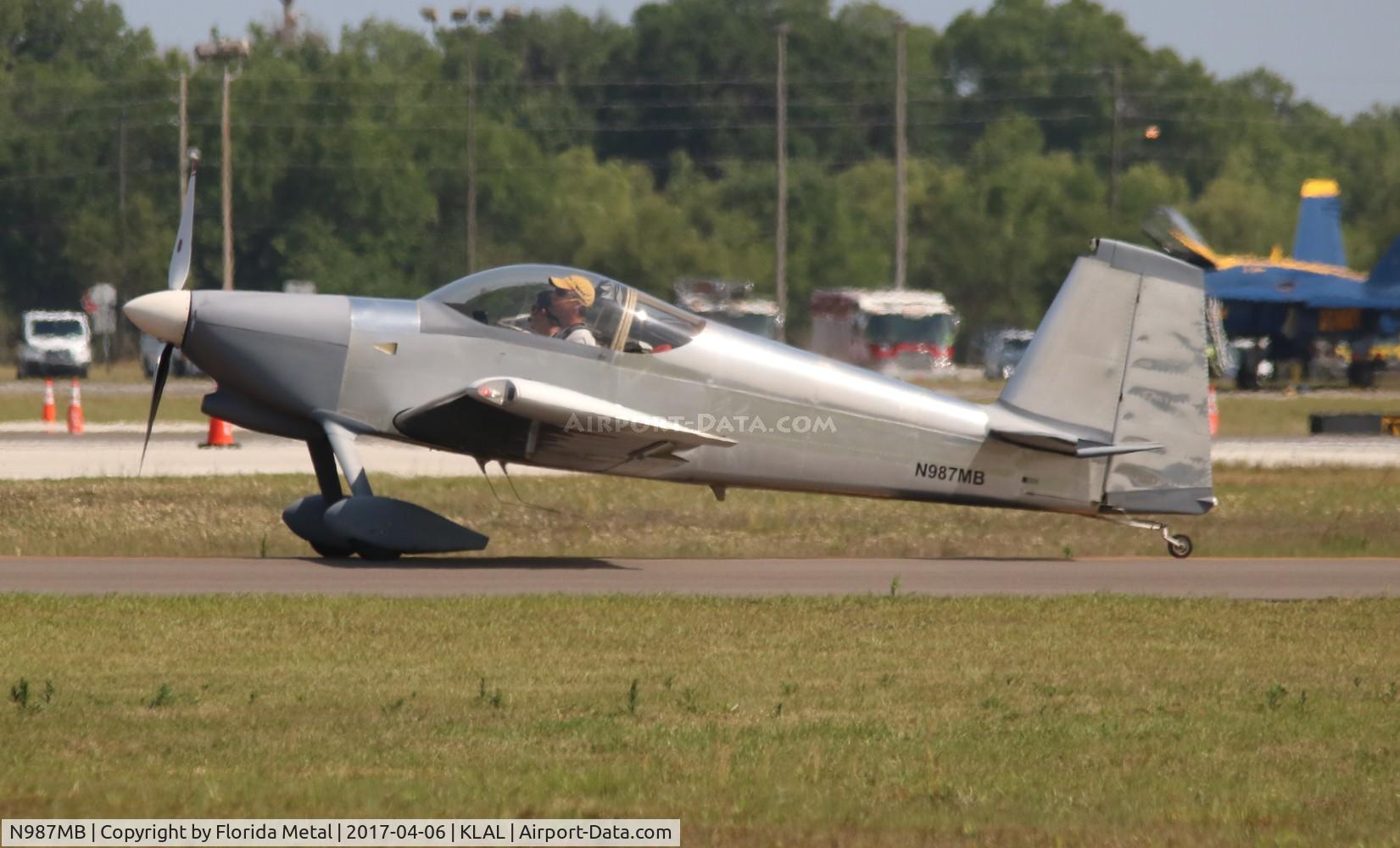 N987MB, 2010 Vans RV-7 C/N 001, Vans RV-7