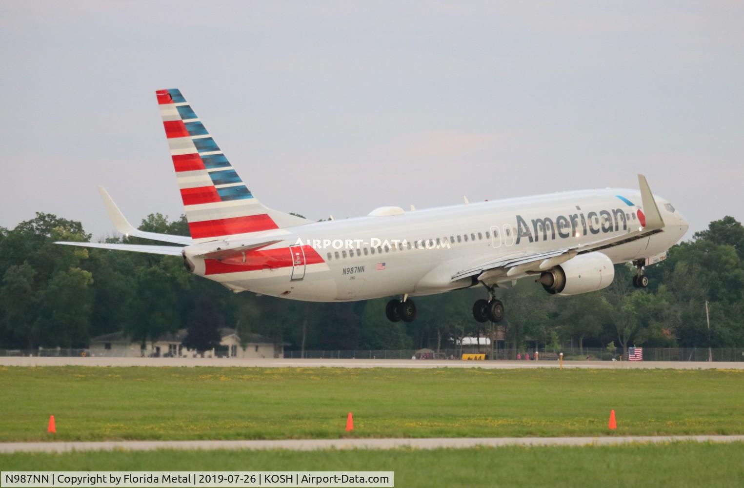 N987NN, 2016 Boeing 737-823 C/N 33247, American