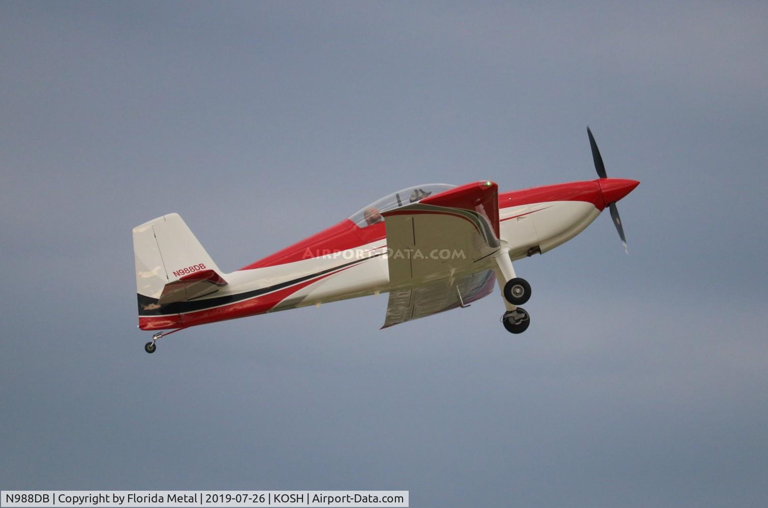 N988DB, 2013 Vans RV- 8 C/N 83226, Vans RV-8