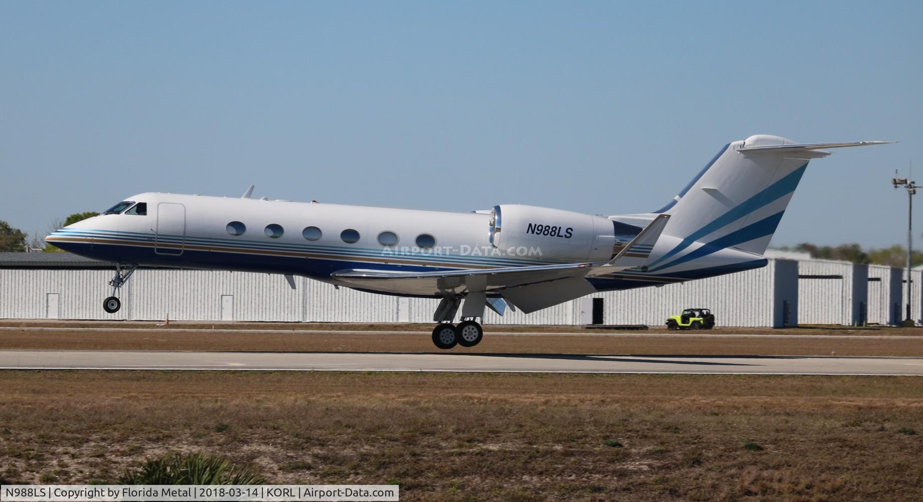 N988LS, 1996 Gulfstream Aerospace G-IV SP C/N 1290, Gulfstream IV