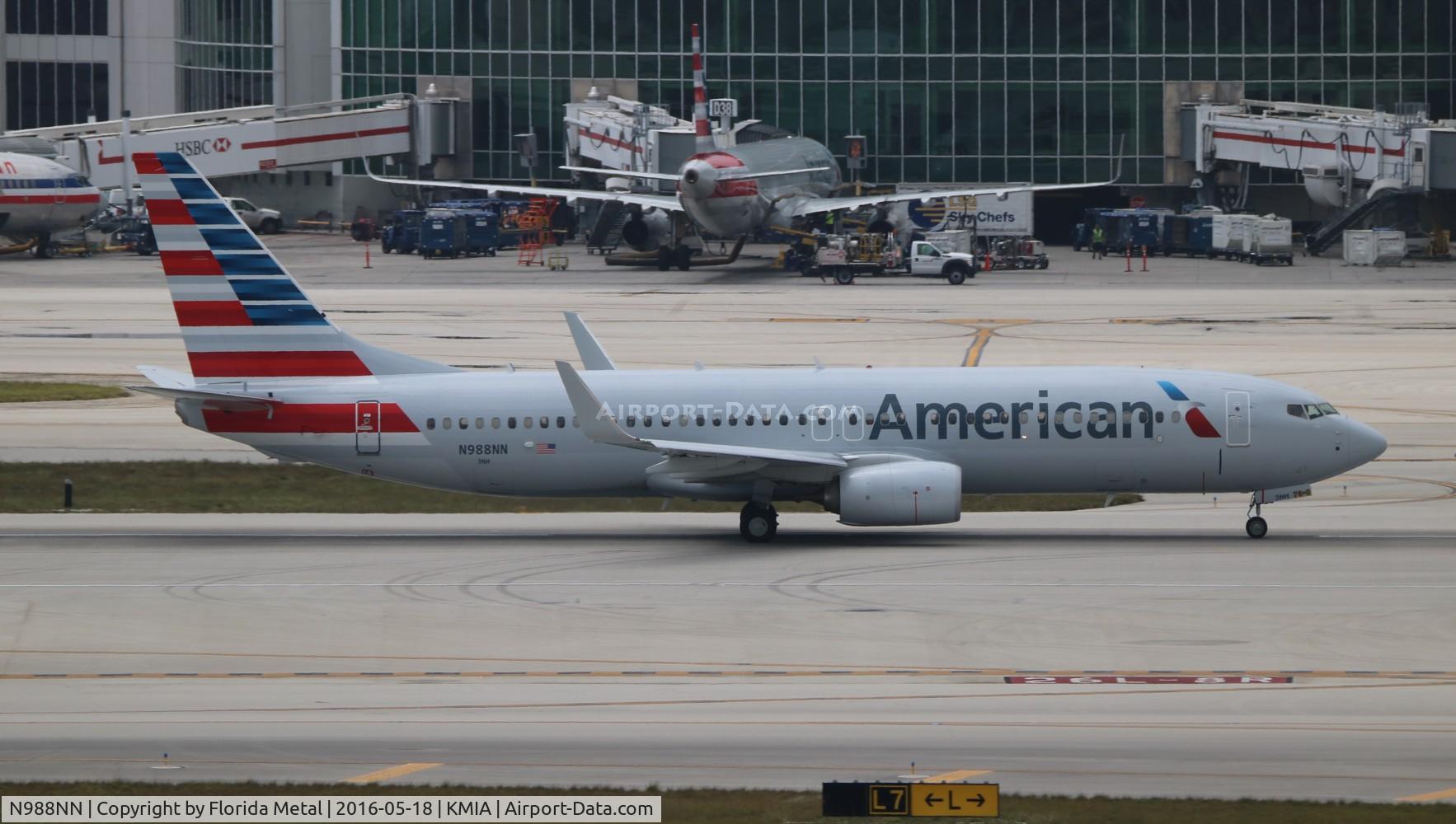 N988NN, 2016 Boeing 737-823 C/N 31237, American