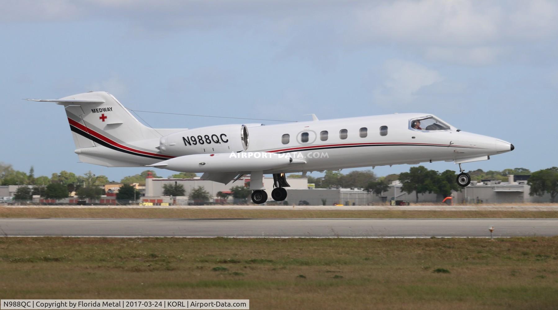 N988QC, 1981 Gates Learjet 35A C/N 455, Lear 35A