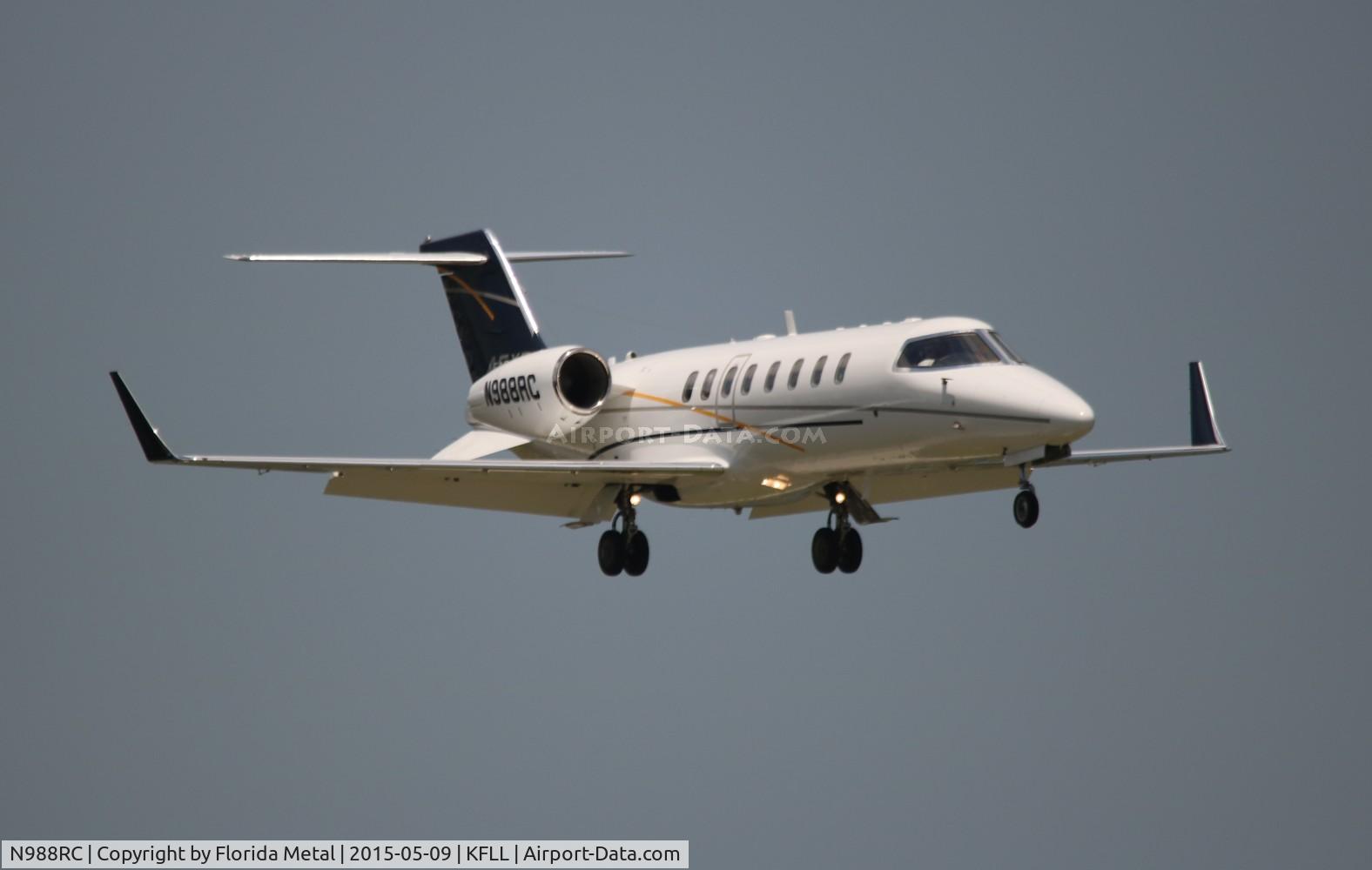 N988RC, 2001 Learjet Inc 45 C/N 190, Lear 45