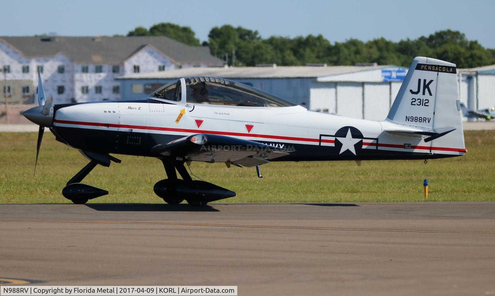 N988RV, 2014 Vans RV- 8A C/N 82312, RV-8A