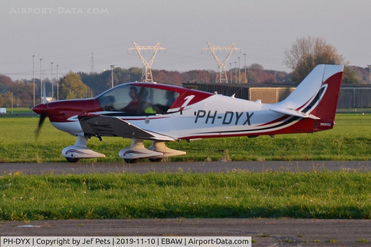 PH-DYX, Robin DR-400-140B Dauphin Major C/N 2674, At Antwerp Airport.
