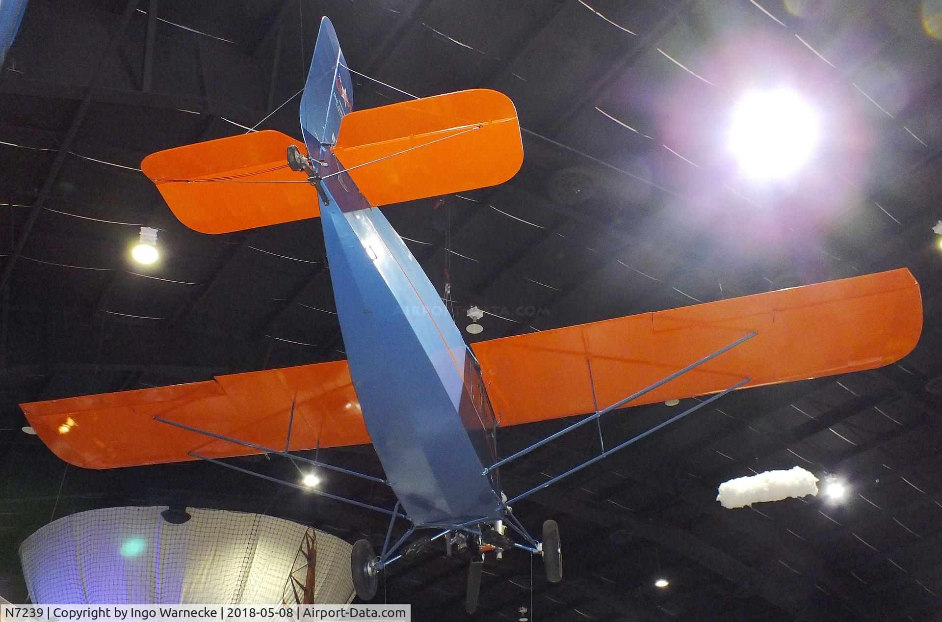 N7239, 1979 Meek Richard H STAR CAVALIER-E C/N 101, Star (Meek, Richard H) Cavalier-E replica at the Tulsa Air and Space Museum, Tulsa OK