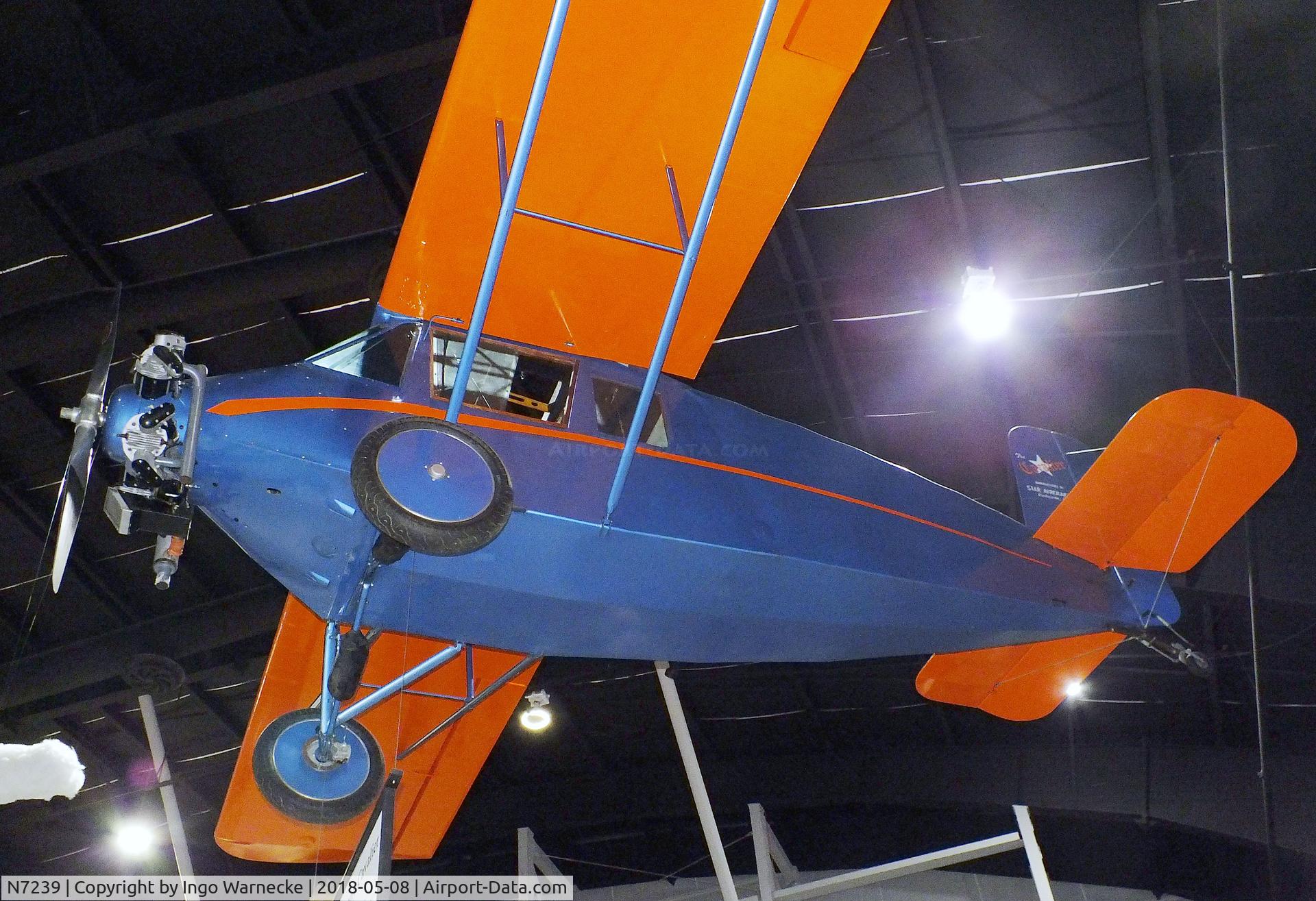 N7239, 1979 Meek Richard H STAR CAVALIER-E C/N 101, Star (Meek, Richard H) Cavalier-E replica at the Tulsa Air and Space Museum, Tulsa OK