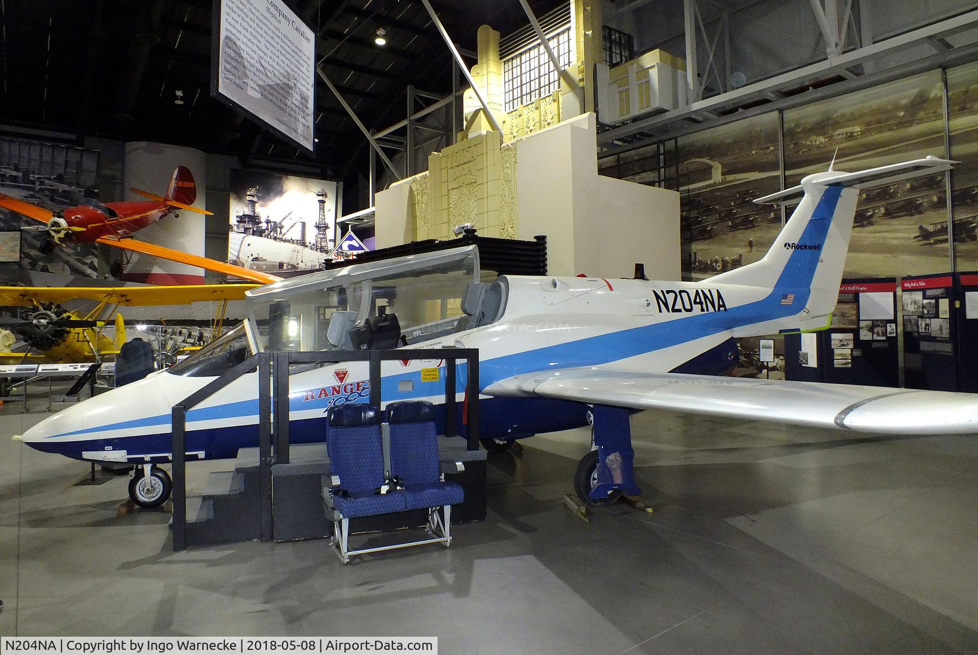N204NA, 1994 Deutsch Aerospace Ag FR-06 C/N RP 03, RFB / Deutsche Aerospace / Rockwell Fanranger / FR-06 Ranger 2000 at the Tulsa Air and Space Museum, Tulsa OK