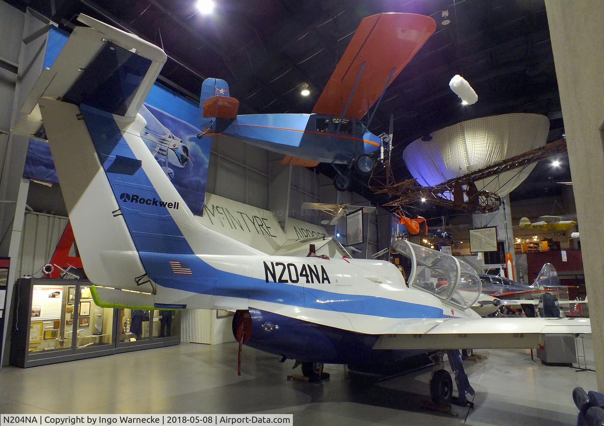 N204NA, 1994 Deutsch Aerospace Ag FR-06 C/N RP 03, RFB / Deutsche Aerospace / Rockwell Fanranger / FR-06 Ranger 2000 at the Tulsa Air and Space Museum, Tulsa OK