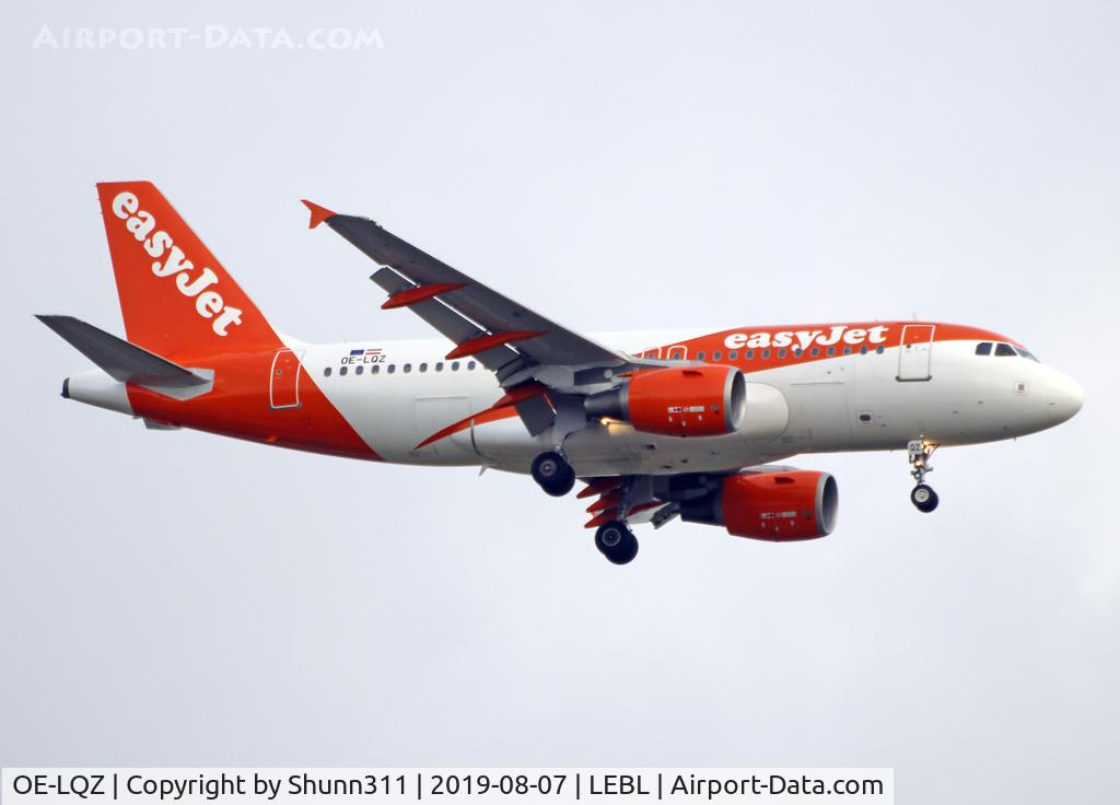 OE-LQZ, 2007 Airbus A319-111 C/N 3059, Landing rwy 07L in new c/s