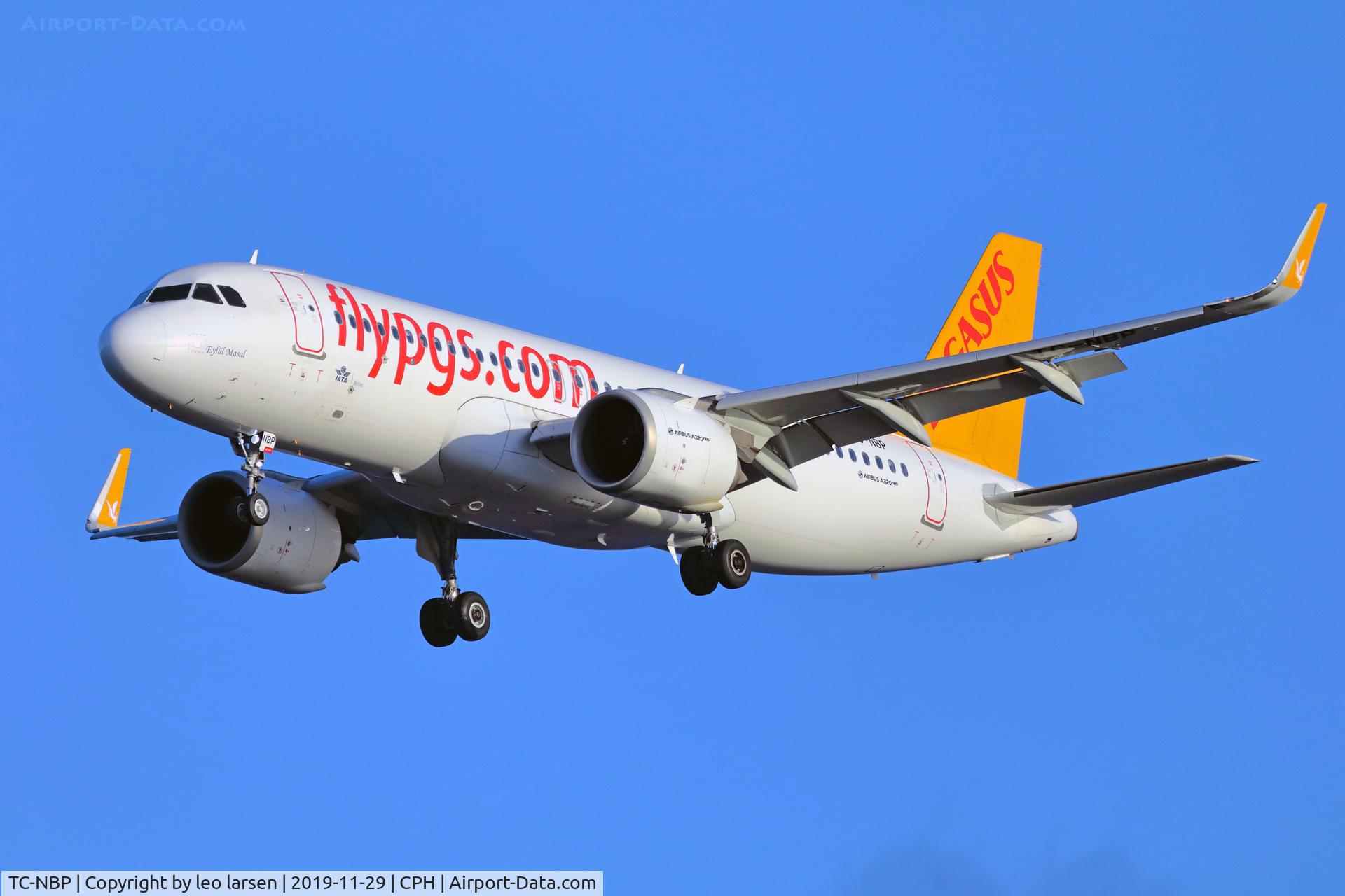 TC-NBP, 2018 Airbus A320-251NEO C/N 8113, Copenhagen 29.11.2019 L/D R-30