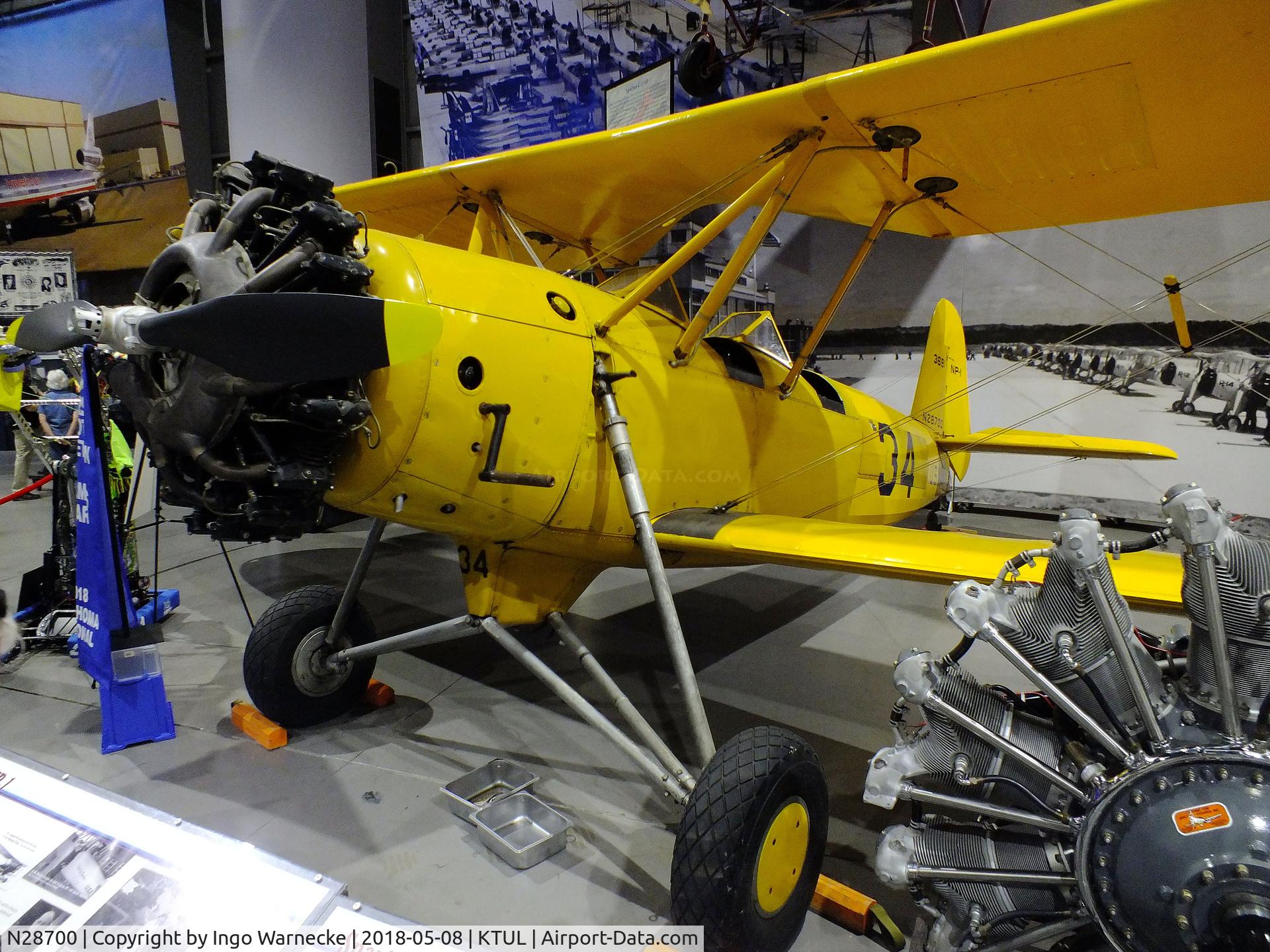 N28700, 1941 Spartan NP-1 C/N 47, Spartan NP-1 at the Tulsa Air and Space Museum, Tulsa OK