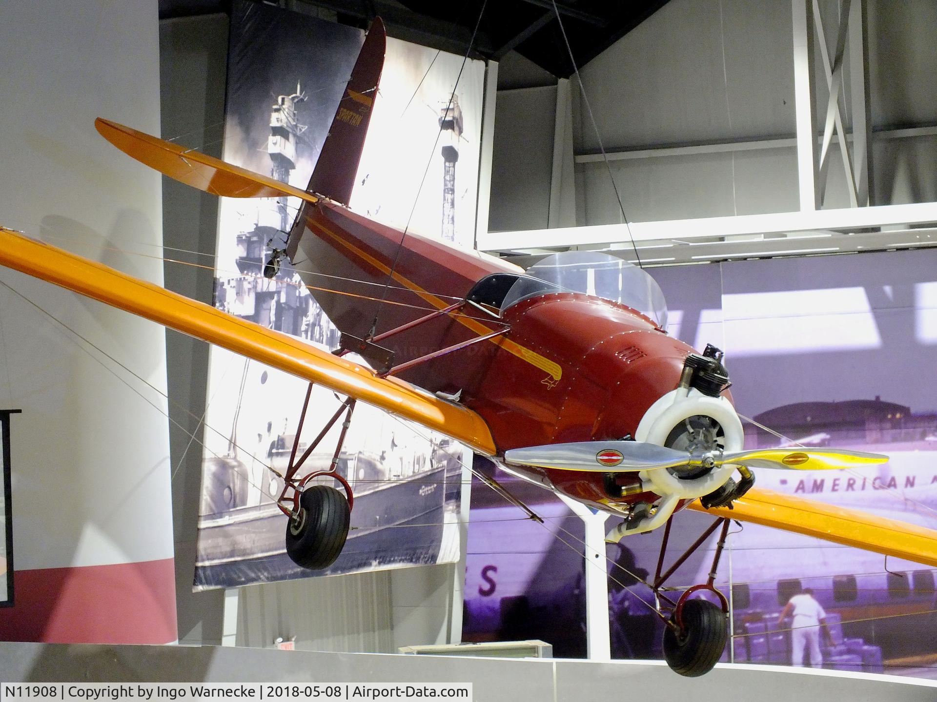 N11908, 1931 Spartan C2-60 C/N J-15, Spartan C2-60 at the Tulsa Air and Space Museum, Tulsa OK