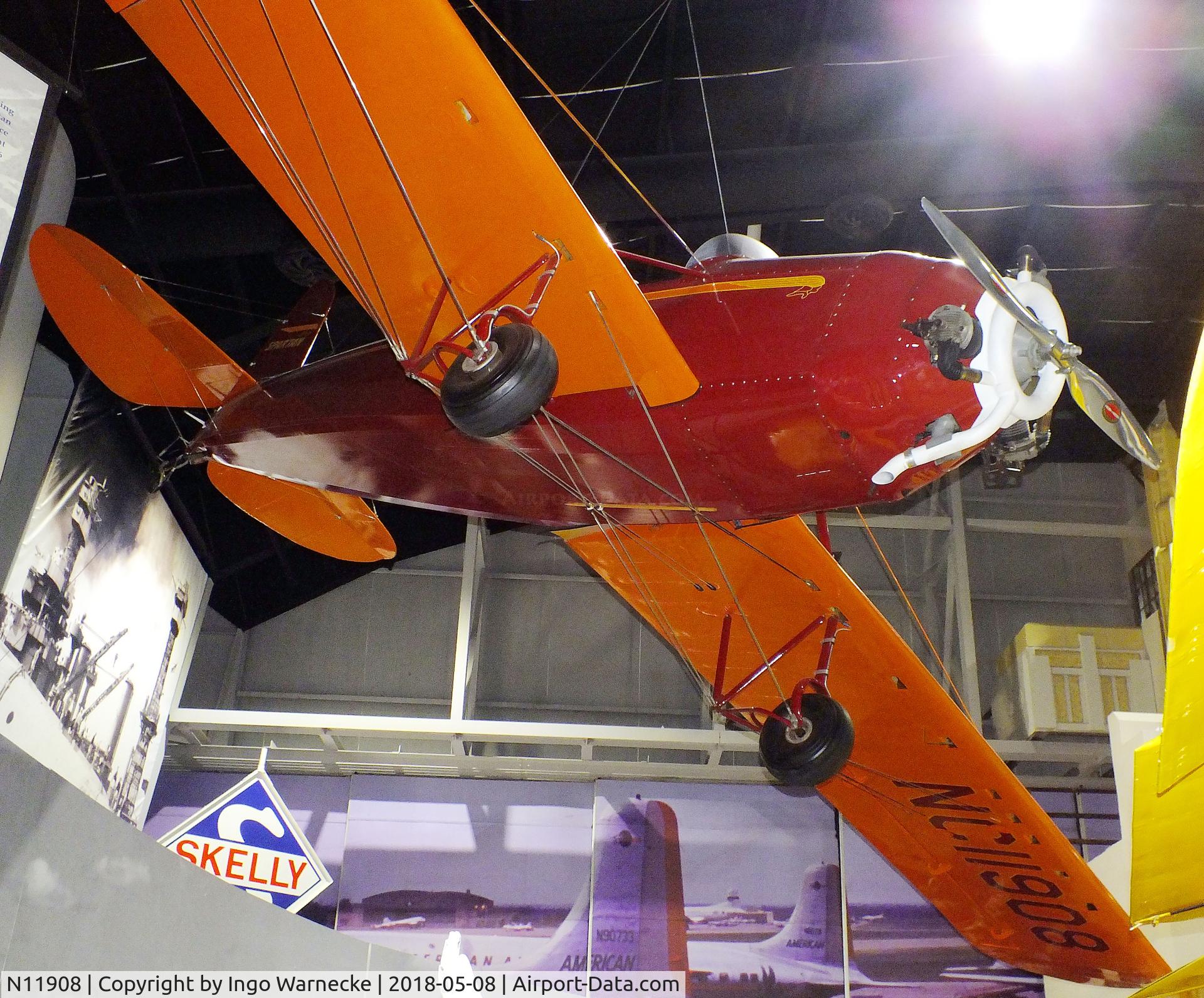 N11908, 1931 Spartan C2-60 C/N J-15, Spartan C2-60 at the Tulsa Air and Space Museum, Tulsa OK