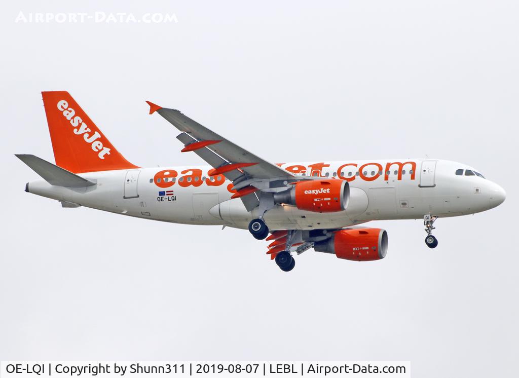 OE-LQI, 2008 Airbus A319-111 C/N 3411, Landing rwy 07L