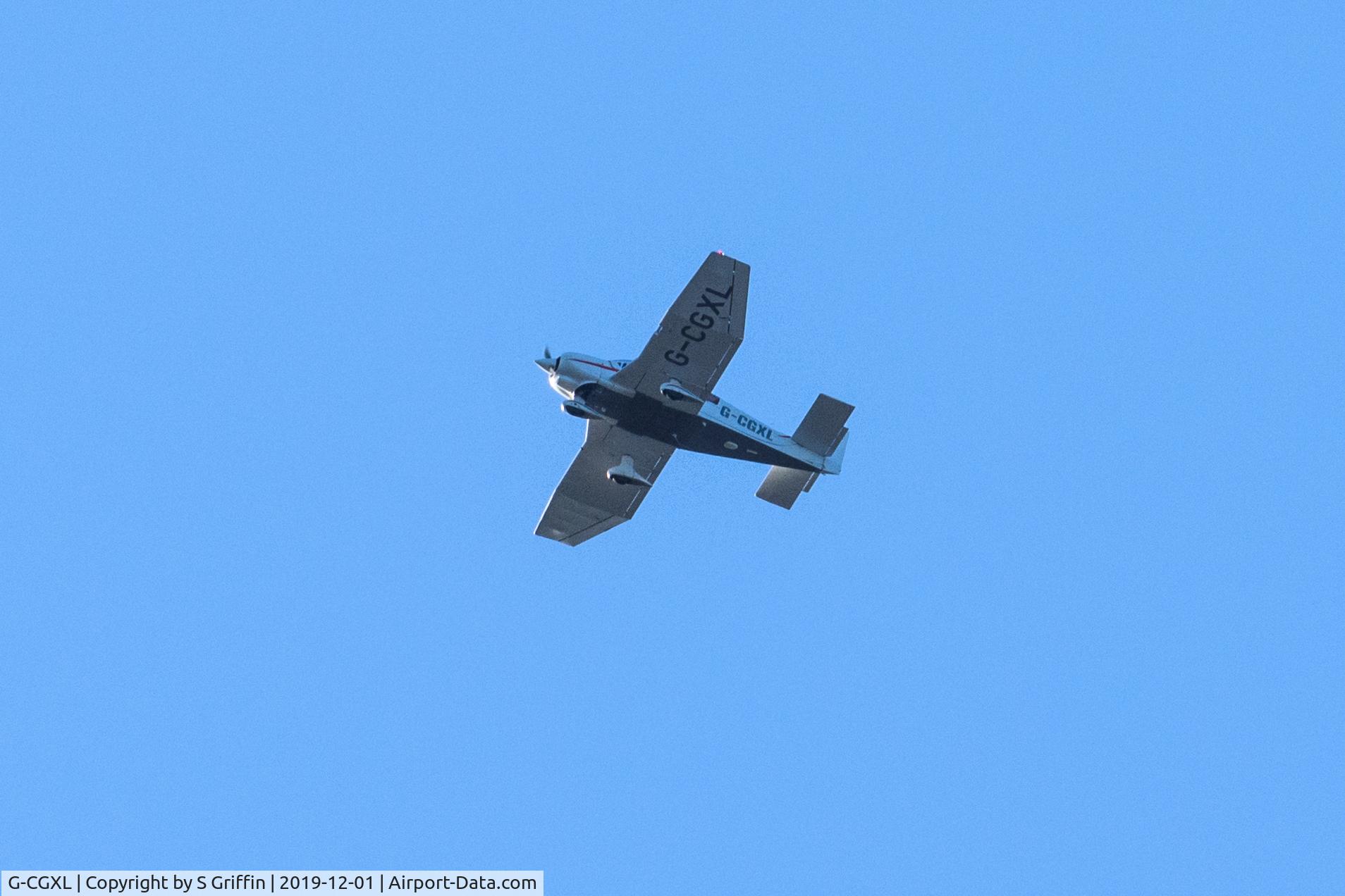 G-CGXL, 1992 Robin DR-400-180 Regent Regent C/N 2119, Seen over the North Norfolk coast.