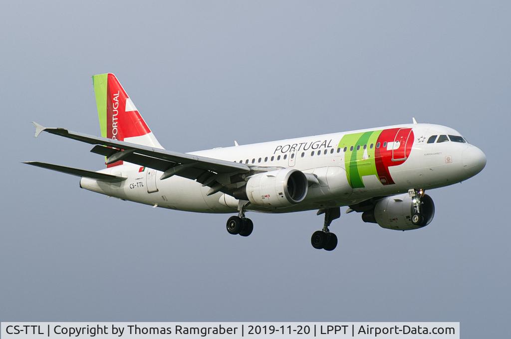 CS-TTL, 1999 Airbus A319-111 C/N 1100, TAP Air Portugal Airbus A319