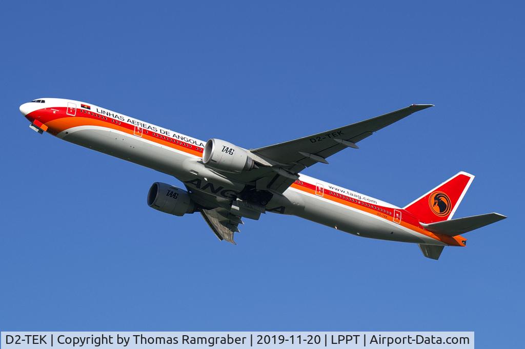D2-TEK, 2016 Boeing 777-3M2ER C/N 43254, TAAG - Linhas Aereas de Angola Boeing 777-300