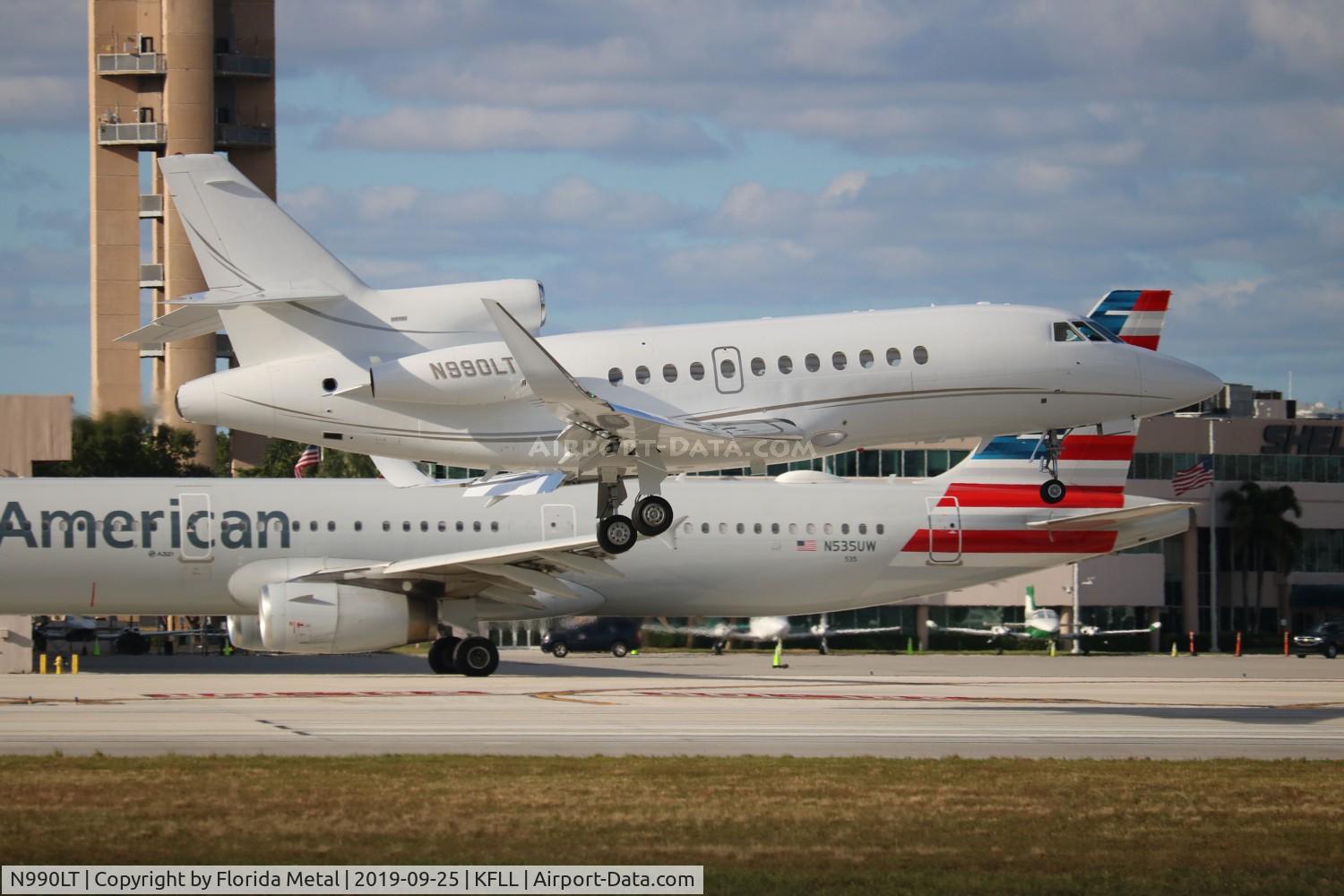 N990LT, 1988 Dassault-Breguet Falcon (Mystere) 900 C/N 60, Falcon 900