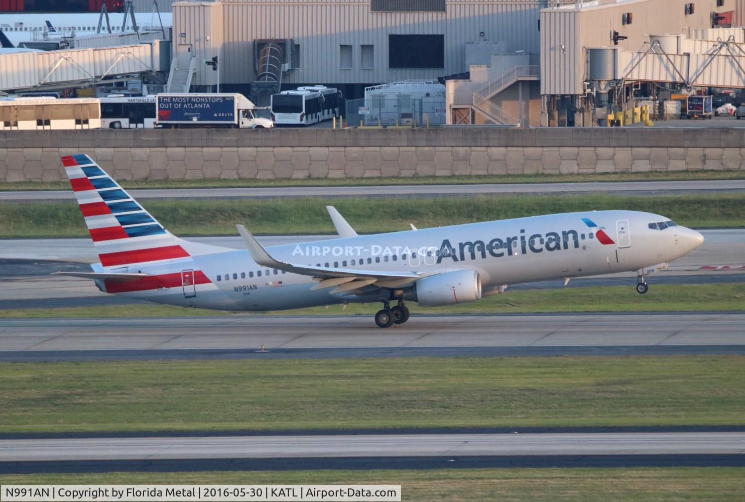 N991AN, 2009 Boeing 737-823 C/N 30920, American