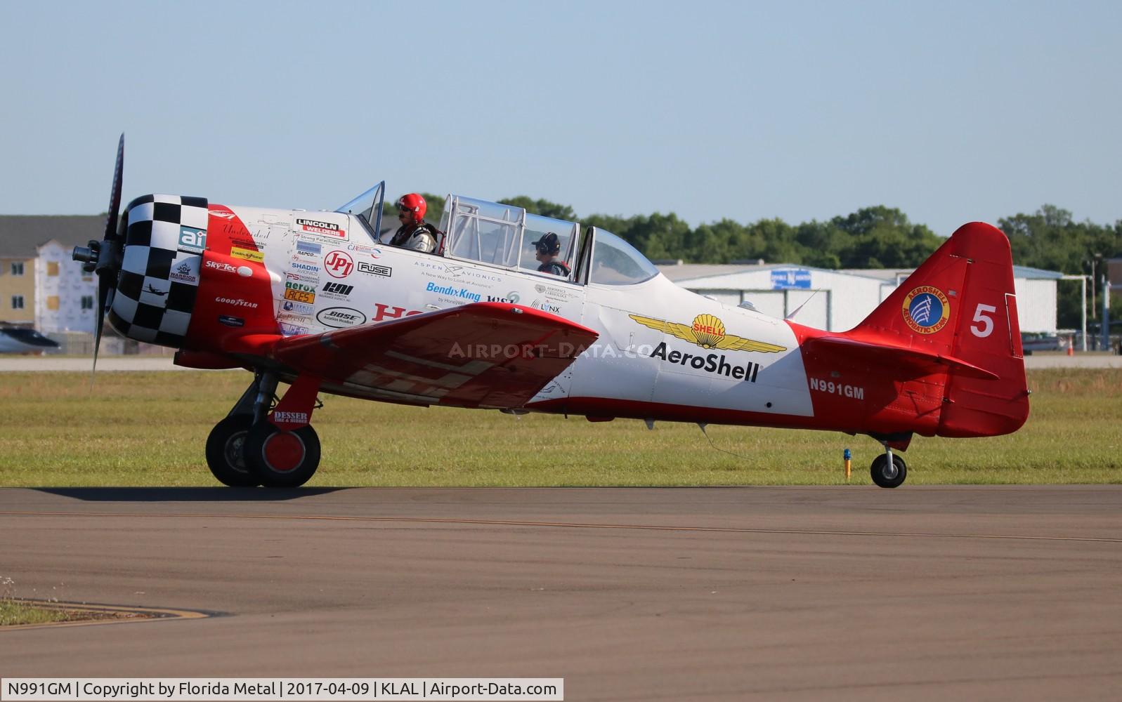 N991GM, 1941 North American AT-6C Texan C/N 88-17575, Aeroshell