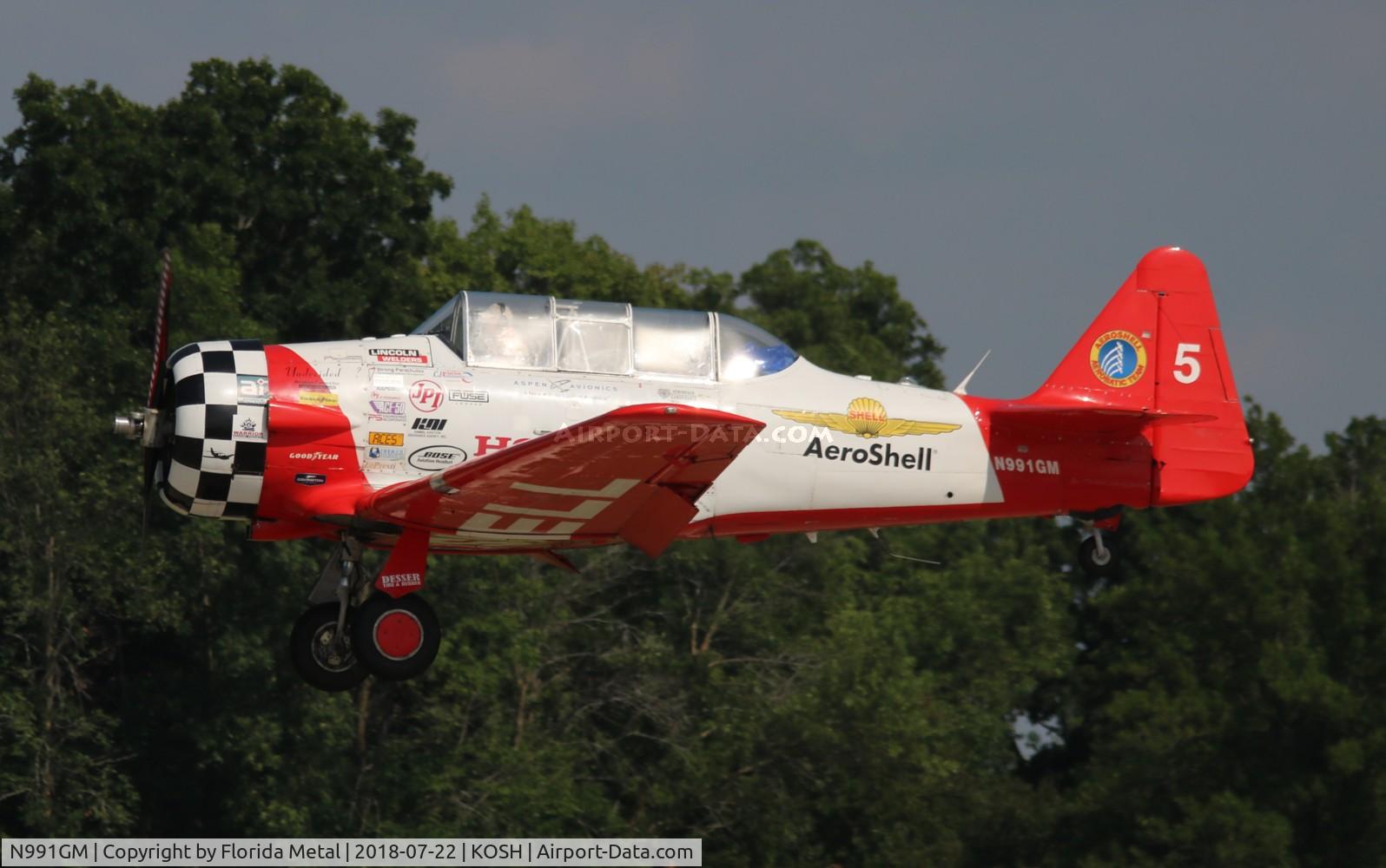 N991GM, 1941 North American AT-6C Texan C/N 88-17575, Aeroshell