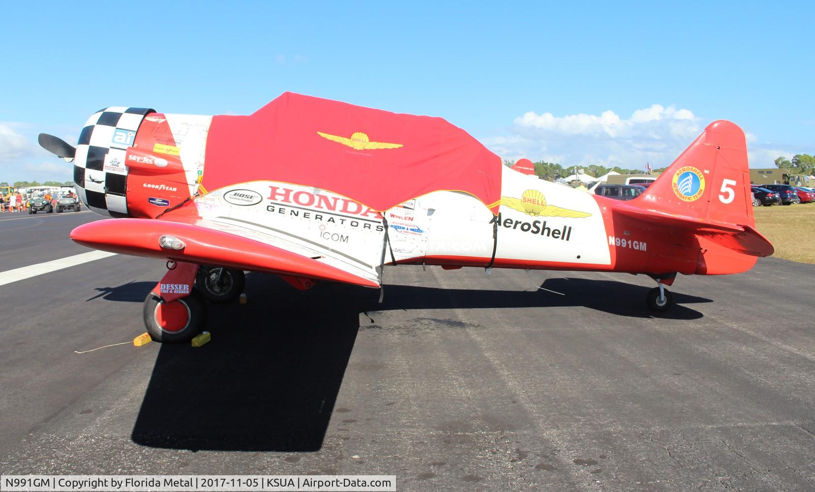 N991GM, 1941 North American AT-6C Texan C/N 88-17575, Aeroshell