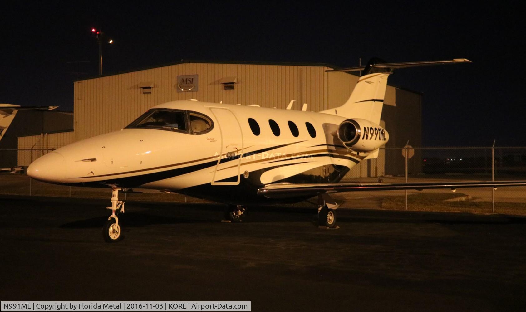 N991ML, 2008 Hawker Beechcraft Corp 390 C/N RB-254, Premiere