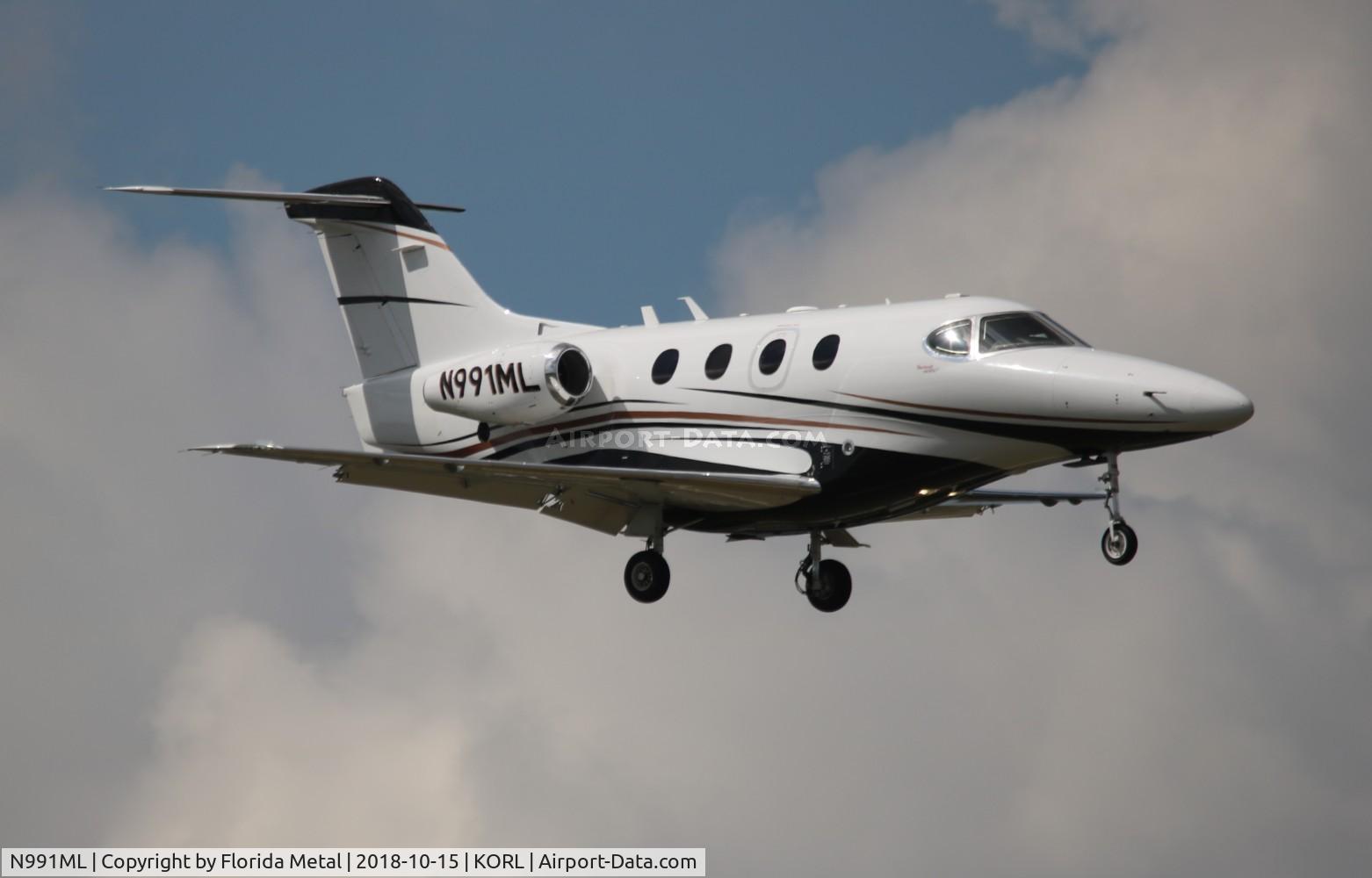 N991ML, 2008 Hawker Beechcraft Corp 390 C/N RB-254, Premiere