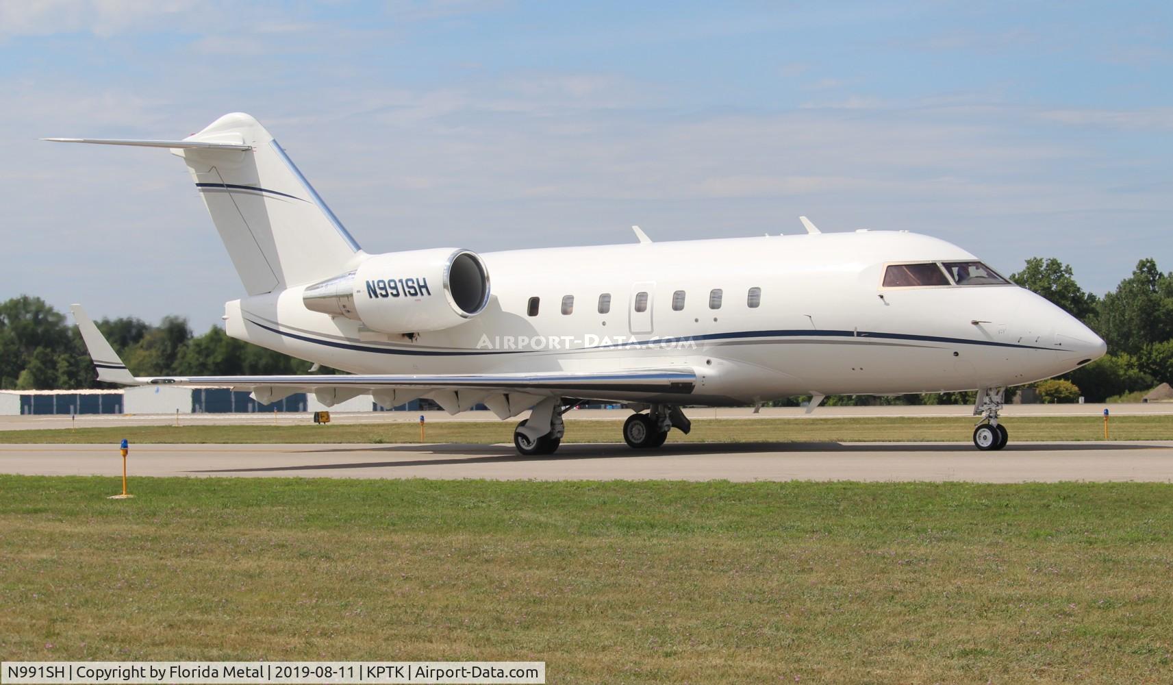 N991SH, 1995 Canadair Challenger 601-3R (CL-600-2B16) C/N 5185, Challenger 601