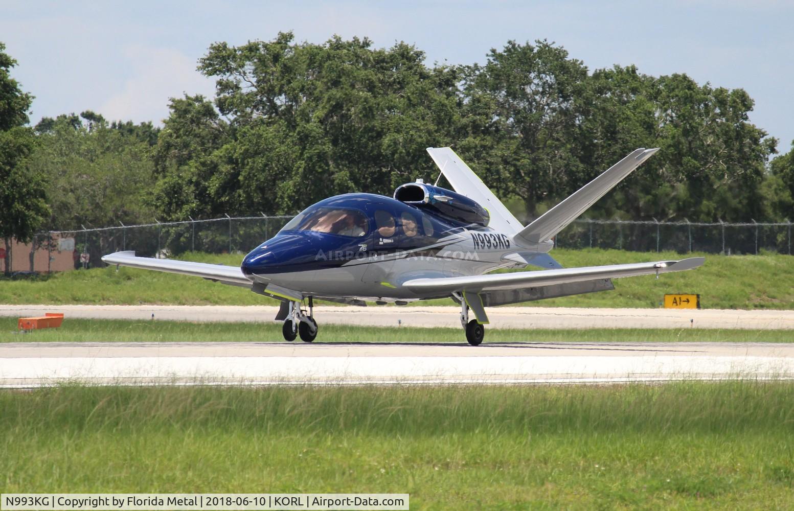 N993KG, 2017 Cirrus SF50 Vision C/N 0024, Vision