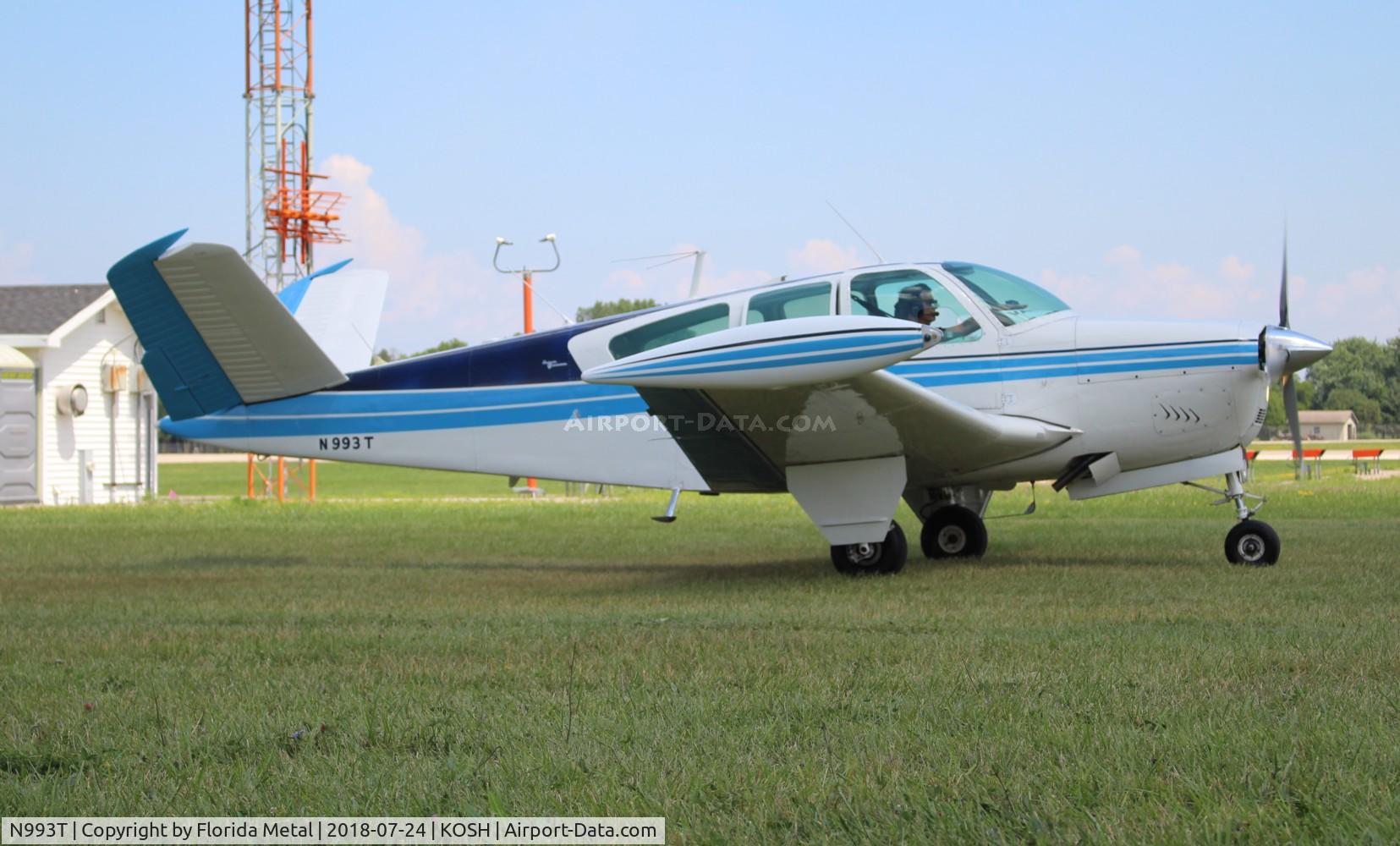 N993T, 1964 Beech S35 Bonanza C/N D-7414, Bonanza 35