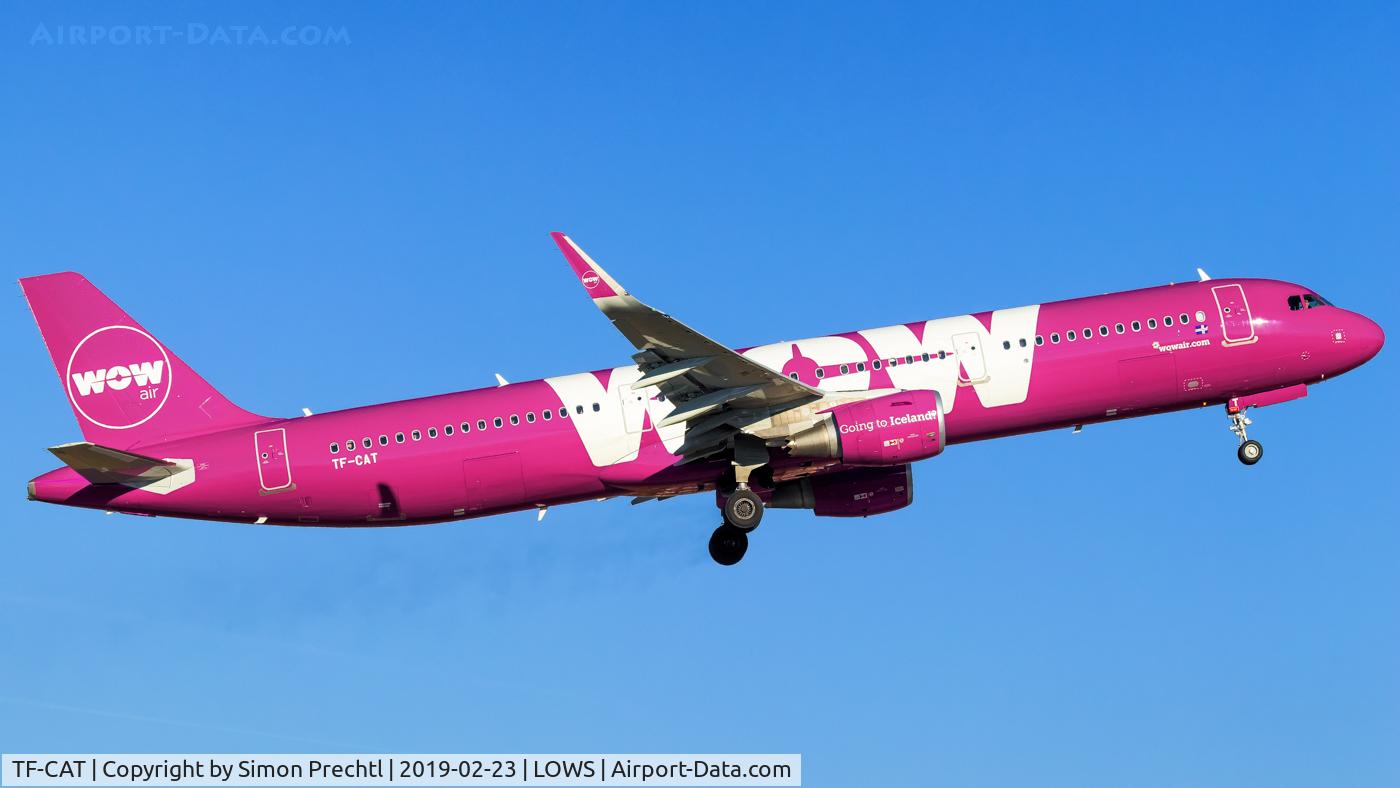 TF-CAT, 2018 Airbus A321-211 C/N 8104, TF-CAT @ Salzburg Airport