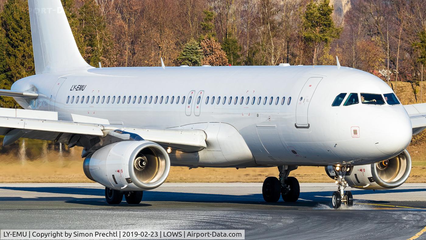 LY-EMU, 2003 Airbus A320-233 C/N 2118, LY-EMU @ Salzburg Airport