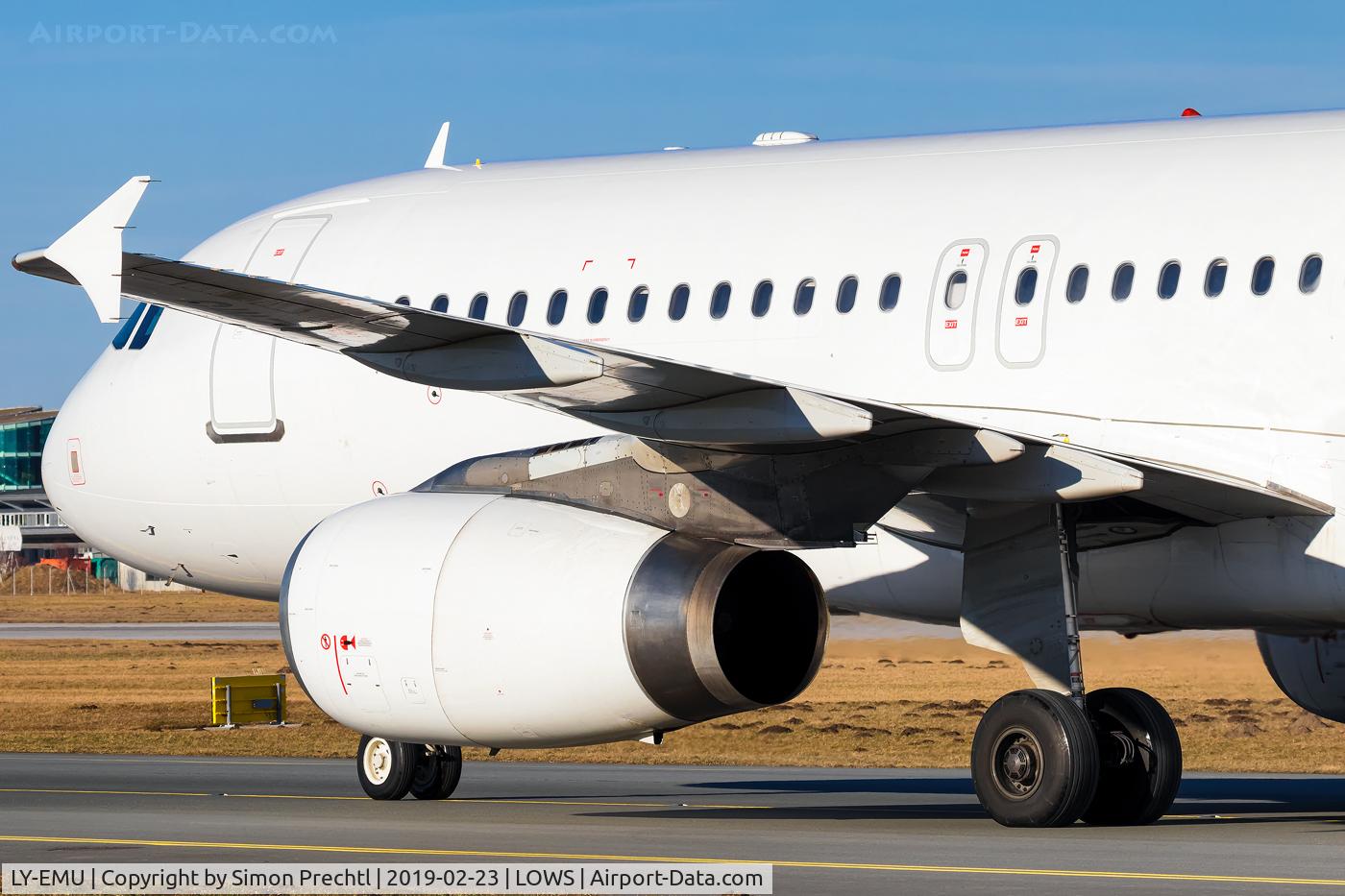 LY-EMU, 2003 Airbus A320-233 C/N 2118, LY-EMU @ Salzburg Airport