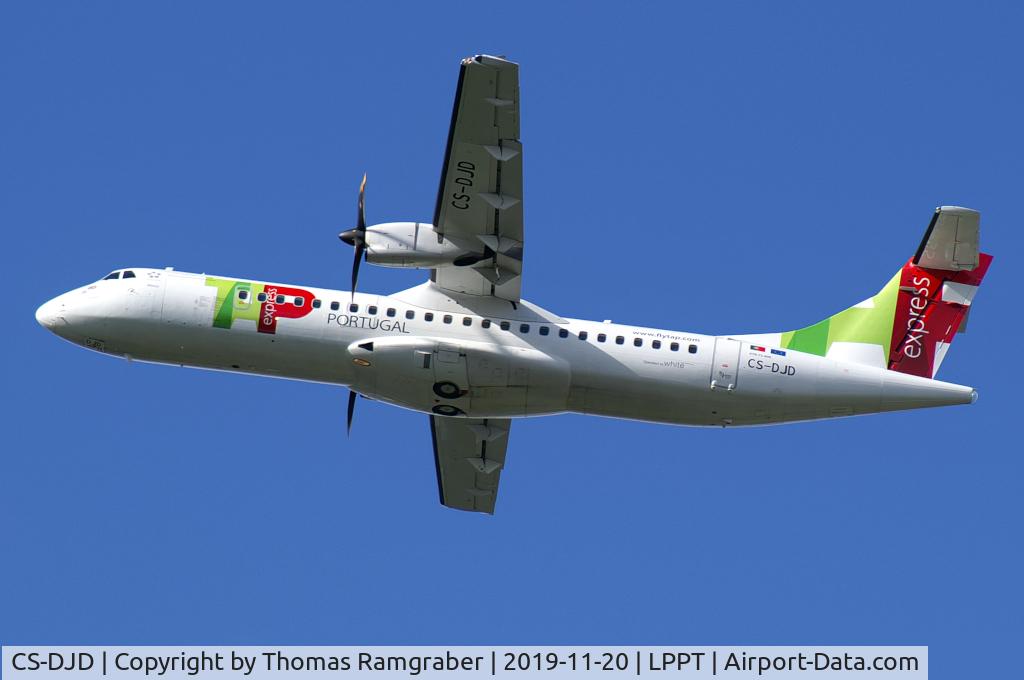 CS-DJD, 2015 ATR 72-212A C/N 1233, TAP Air Portugal Express (opb White) ATR 72-600