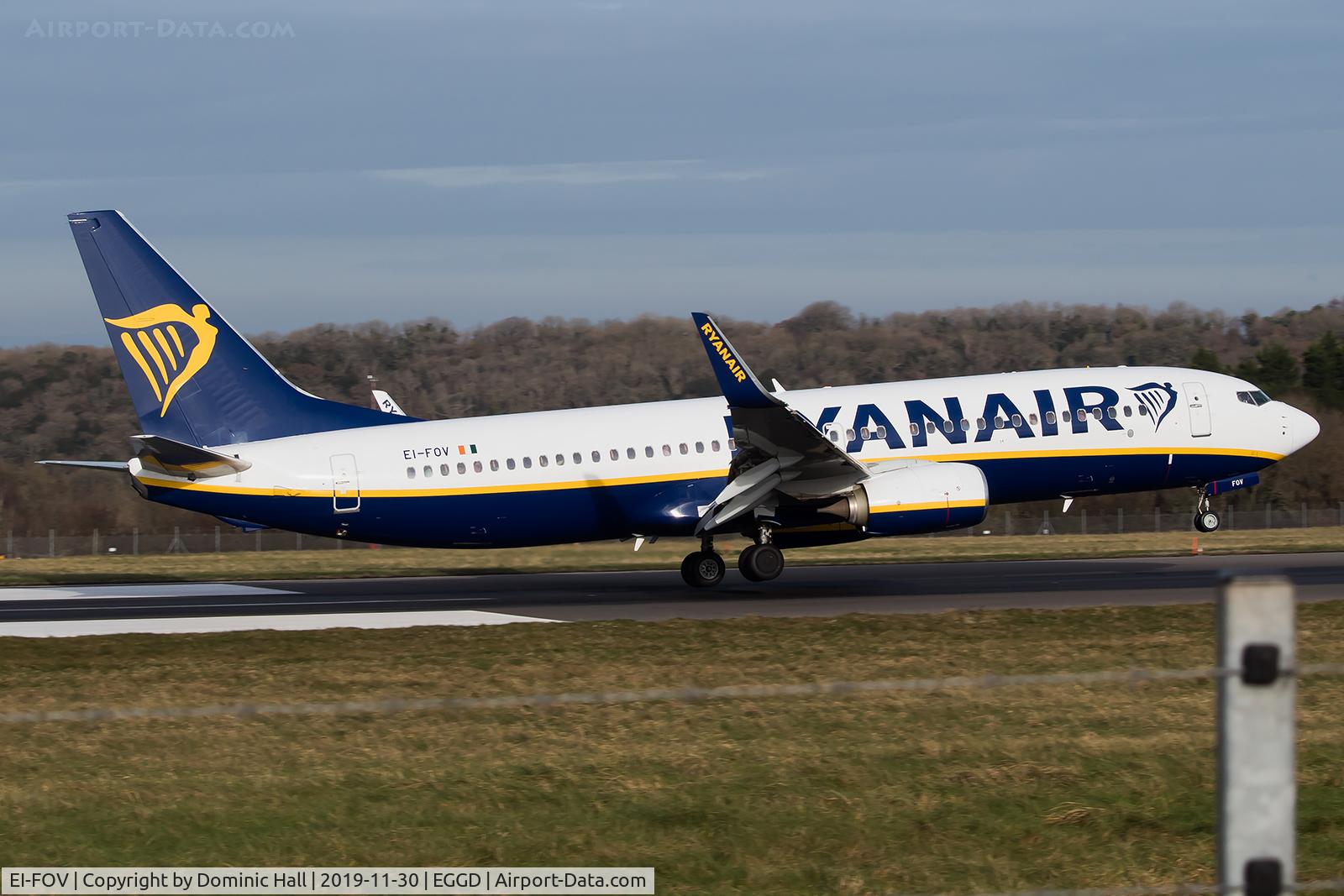 EI-FOV, 2016 Boeing 737-8AS C/N 44725, Landing RWY 09