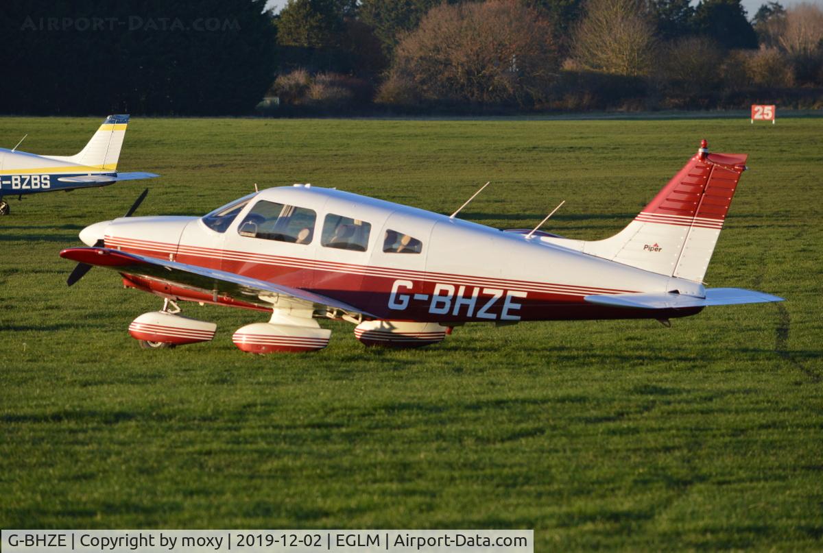 G-BHZE, 1978 Piper PA-28-181 Cherokee Archer II C/N 28-7890291, Piper PA-28-181 Cherokee Archer II at White Waltham.