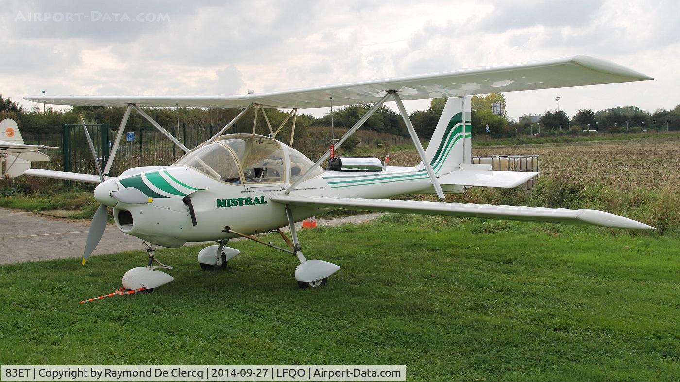 83ET, Aviasud Mistral C/N not found 83ET, At Bondues.
