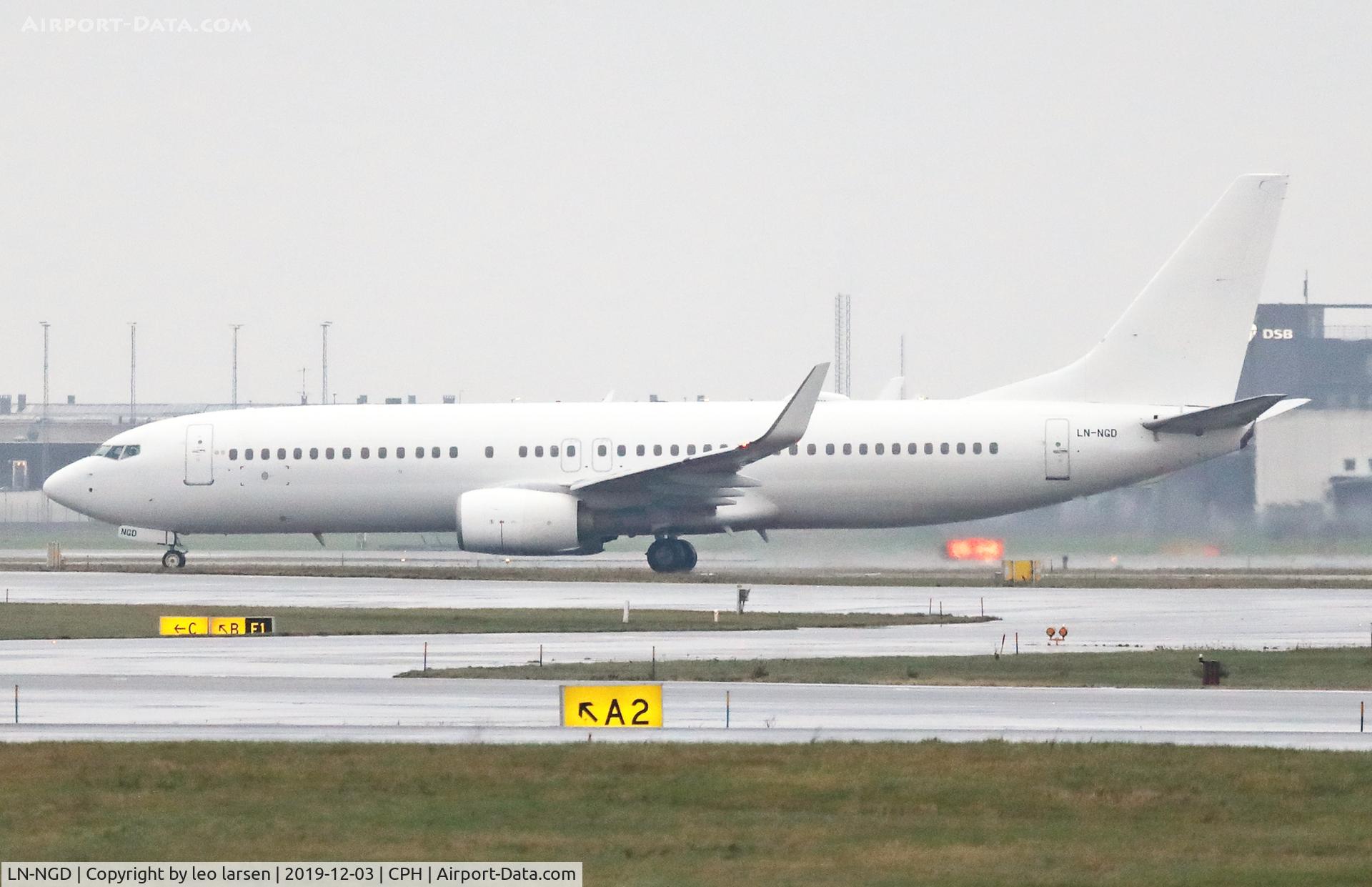 LN-NGD, 2012 Boeing 737-8JP C/N 39049/4161, Copenhagen 3.12.2019