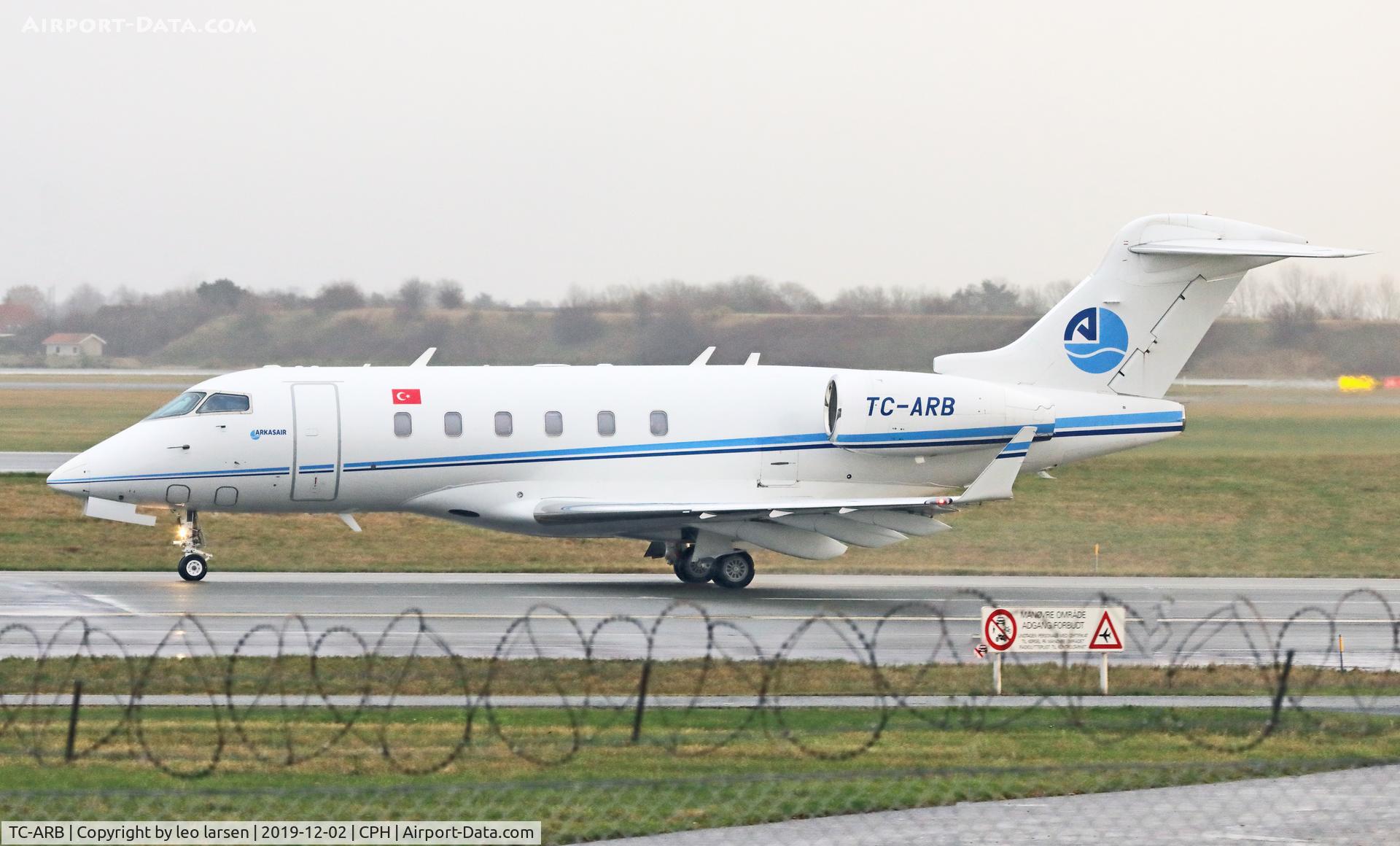 TC-ARB, 2007 Bombardier Challenger 300 (BD-100-1A10) C/N 20181, Copenhagen 2.12.2019