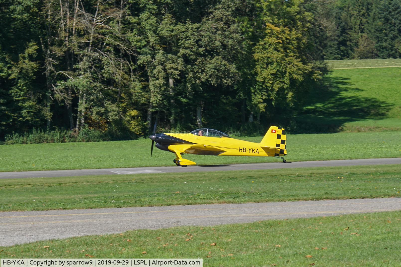 HB-YKA, 2001 Vans RV-4 C/N 2626, At Langenthal-Bleienbach