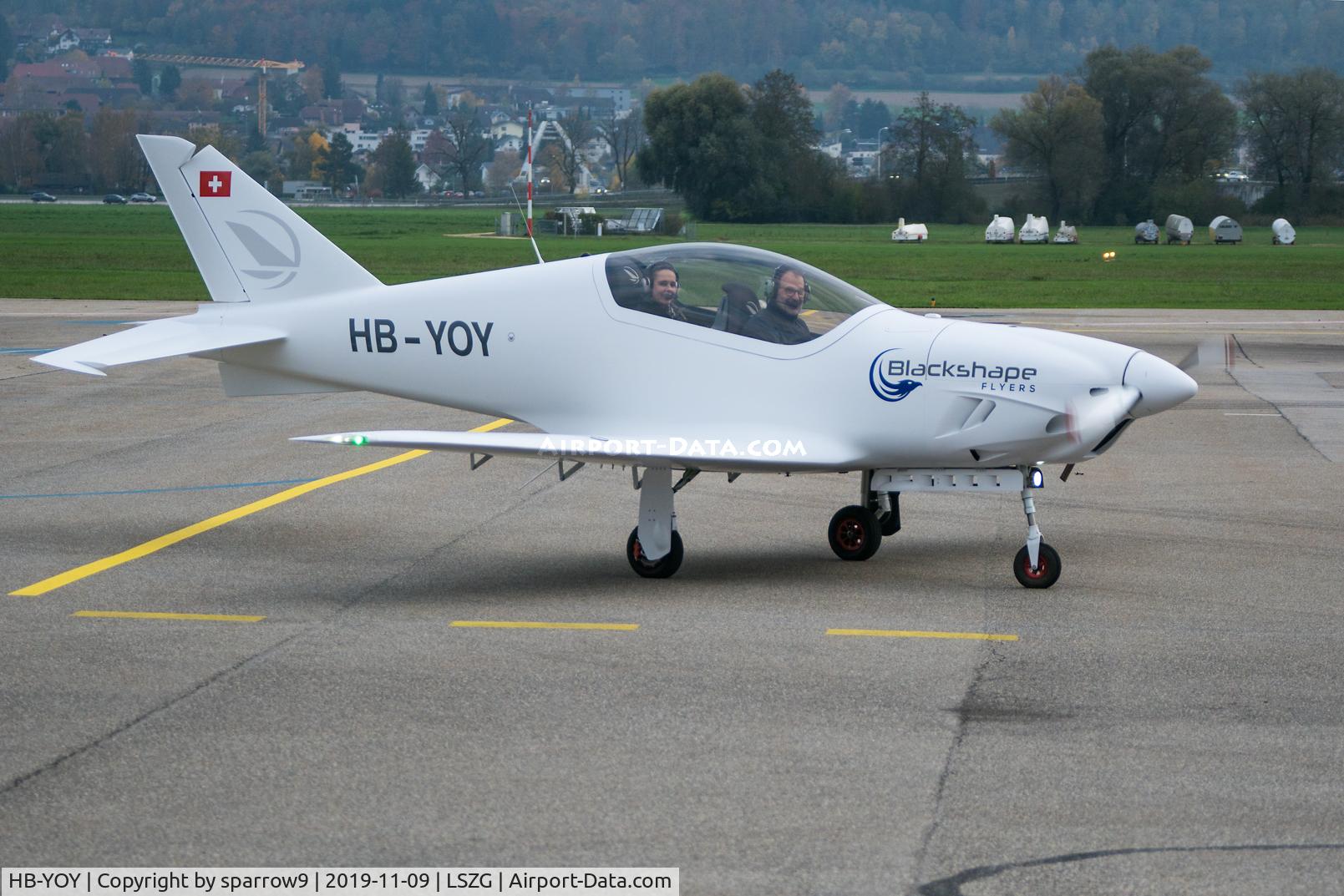 HB-YOY, 2018 Blackshape Prime 100 C/N 53, At Grenchen. BS 110 correct?