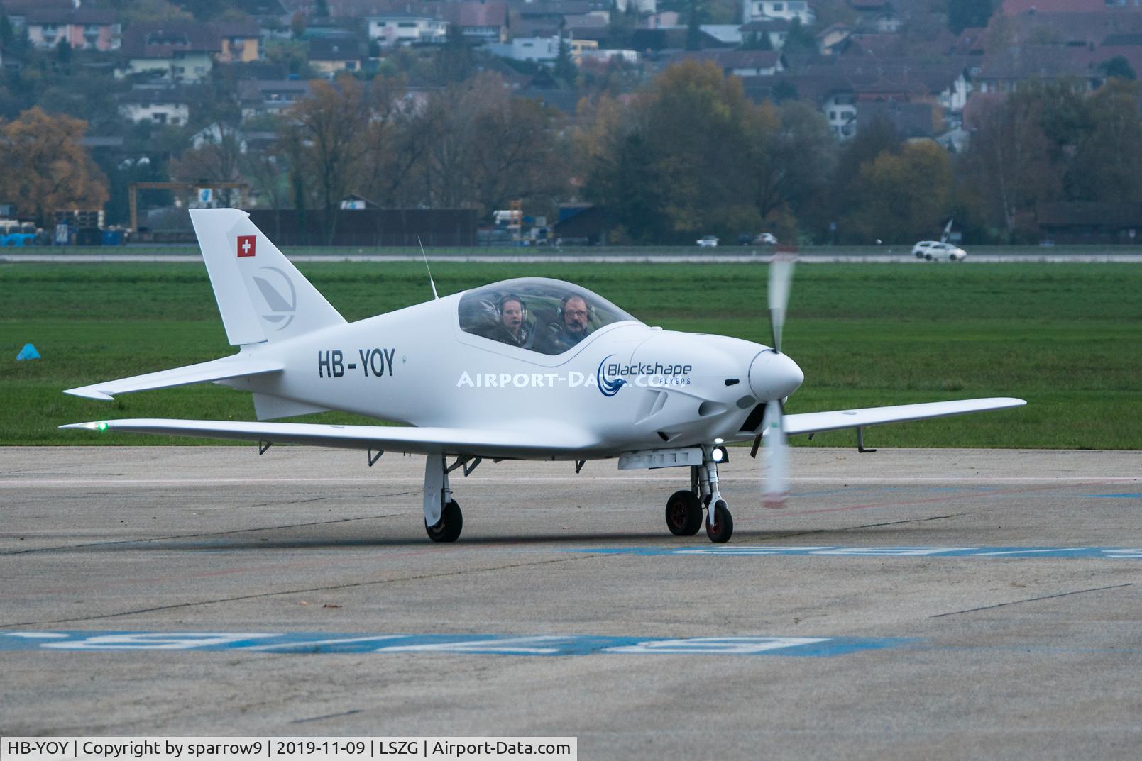 HB-YOY, 2018 Blackshape Prime 100 C/N 53, At Grenchen. BS 110 correct?