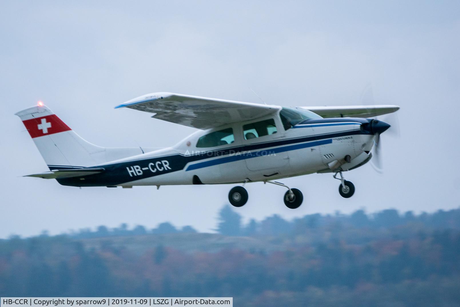 HB-CCR, 1979 Cessna T210N Turbo Centurion C/N T21063489, At Grenchen, was based here 1979. HB-registered since 1979-06-29