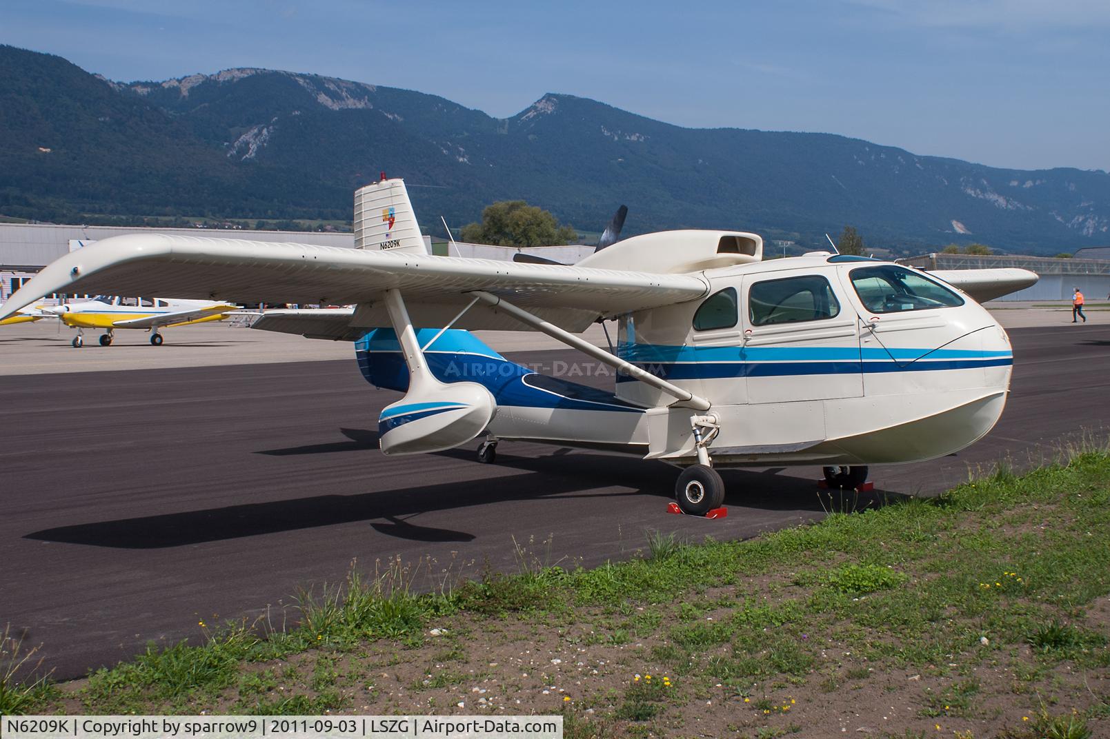 N6209K, 1947 Republic RC-3 Seabee C/N 409, A rare guest at Grenchen.