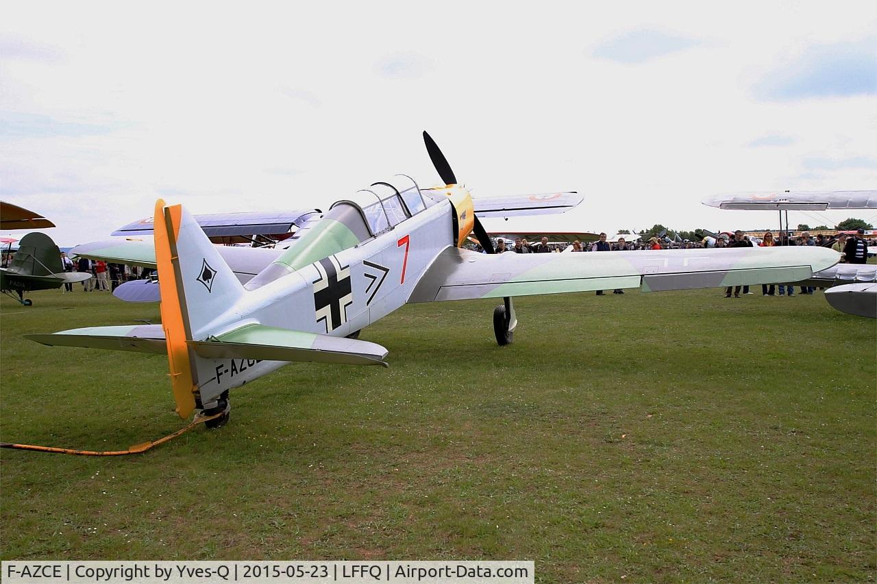 F-AZCE, Pilatus P2-06 C/N 72, Pilatus P2-06, Static display, La Ferté-Alais airfield (LFFQ) Airshow 2015
