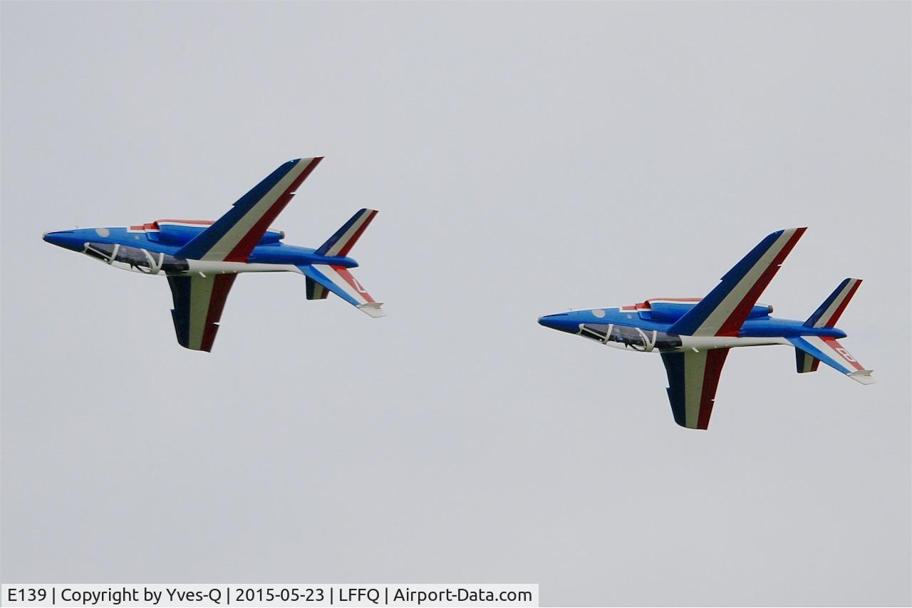 E139, Dassault-Dornier Alpha Jet E C/N E139, Dassault-Dornier Alpha Jet E (F-UGFC), Athos 07 of Patrouille de France 2015, La Ferté-Alais airfield (LFFQ) Air show 2015